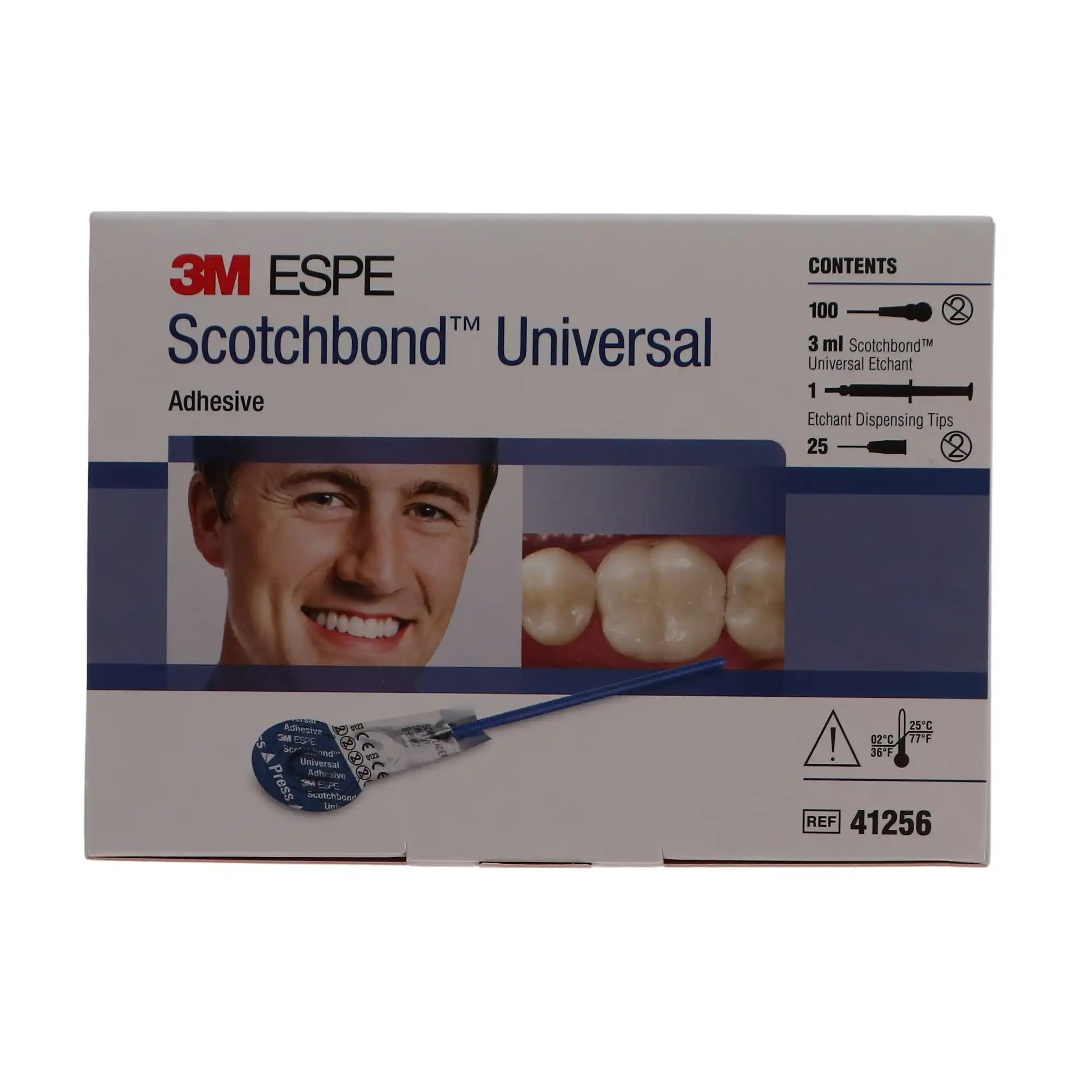 3M Scotchbond Universal Adhesive, Light-Cure, Unit Dose, Giant Pack, 0.11 ml, 100/Pack, 41256 thumbnail 2