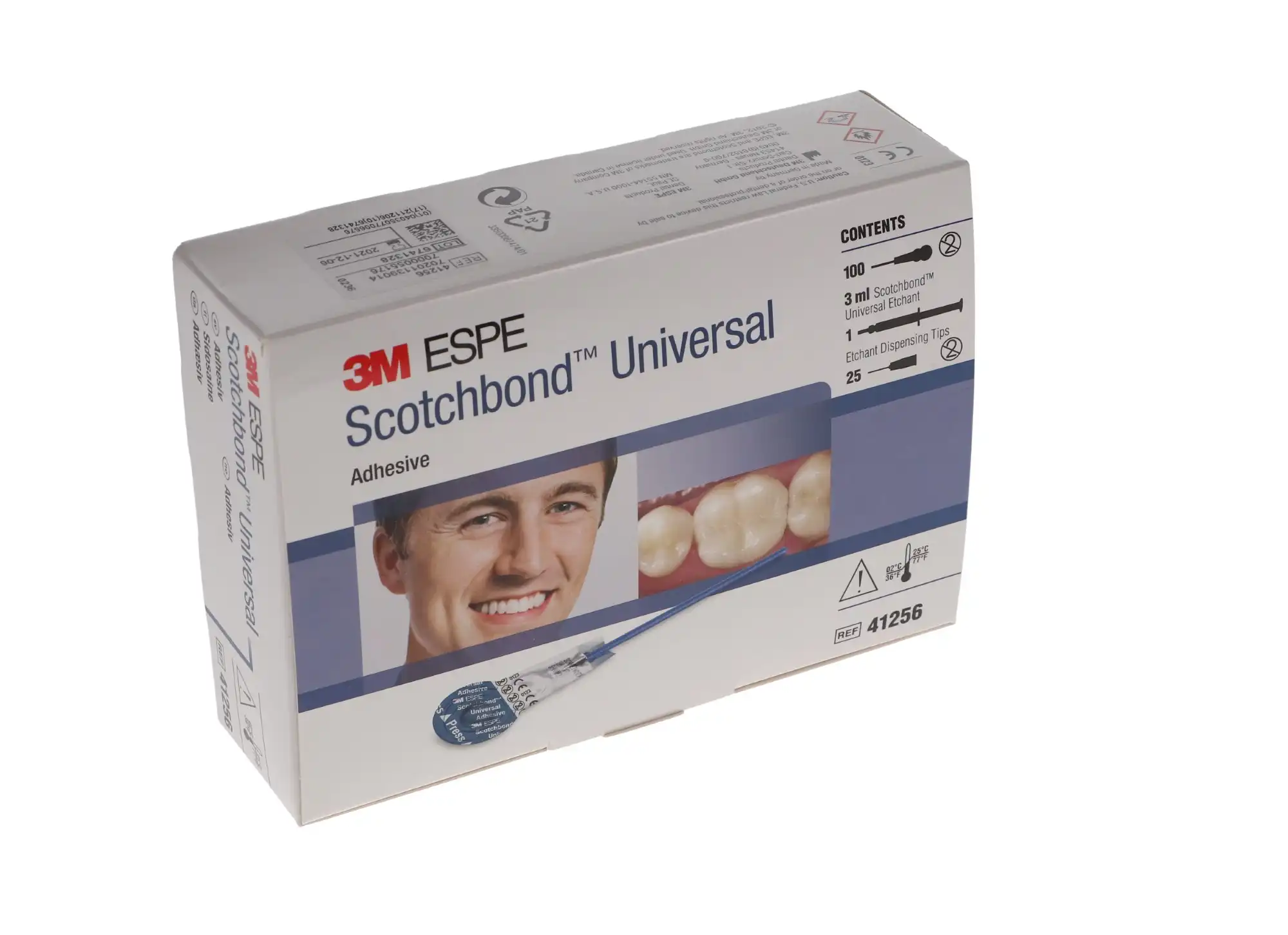 3M Scotchbond Universal Adhesive, Light-Cure, Unit Dose, Giant Pack, 0.11 ml, 100/Pack, 41256 thumbnail 3