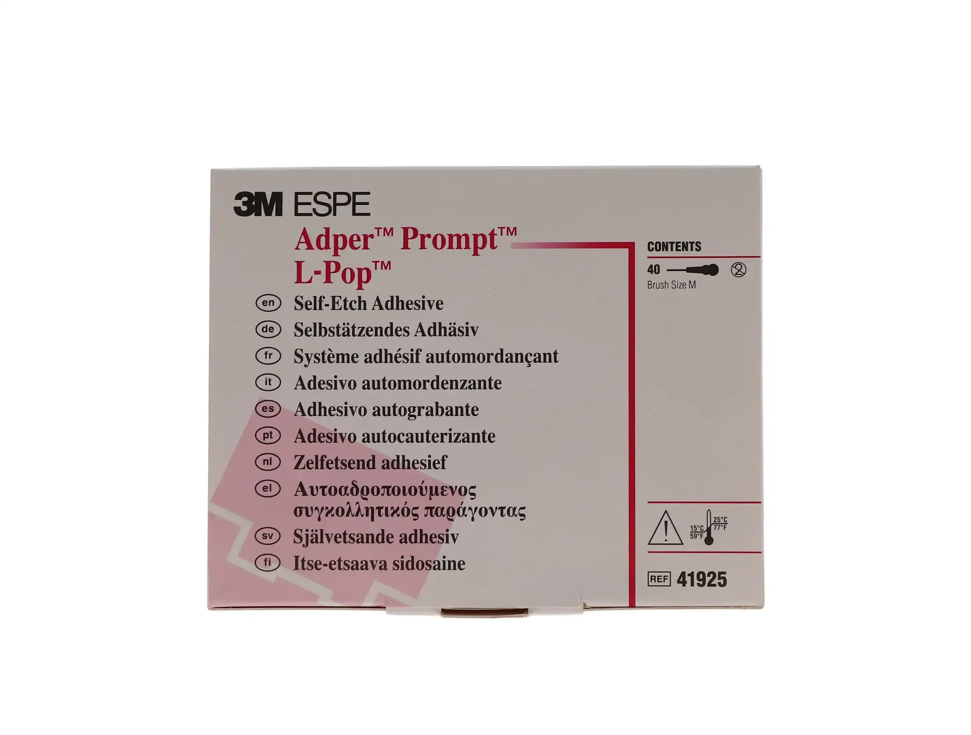 Solventum (3M) Adper Prompt L-Pop Self-Etch Adhesive Unit-Dose Applicators, Refill Pack, 40/Pk, 41925 thumbnail 12