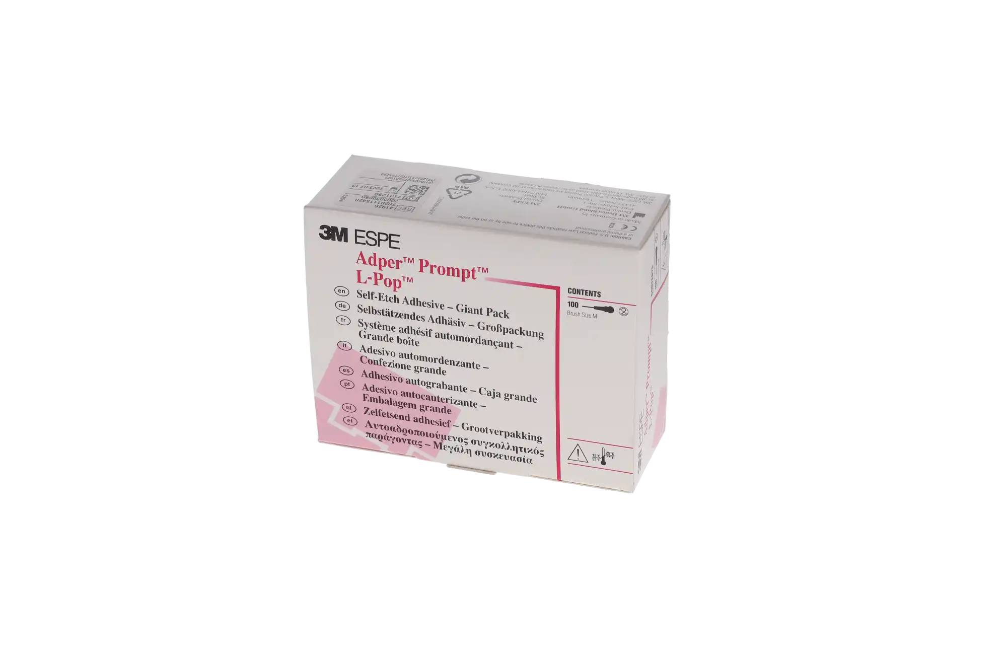 Solventum (3M) Adper Prompt L-Pop Self-Etch Adhesive, Giant Pack, 100 Unit-Dose Applicators, 41926 thumbnail 11