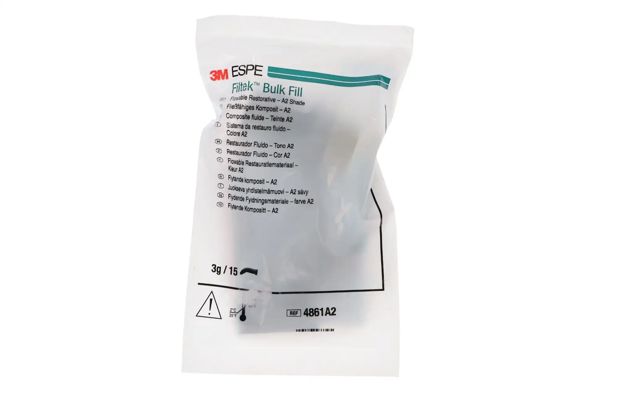 3M Filtek Bulk Fill Flowable Restorative Capsules, Shade A2, 0.2 g, 15/Pk, 4861A2 thumbnail 9