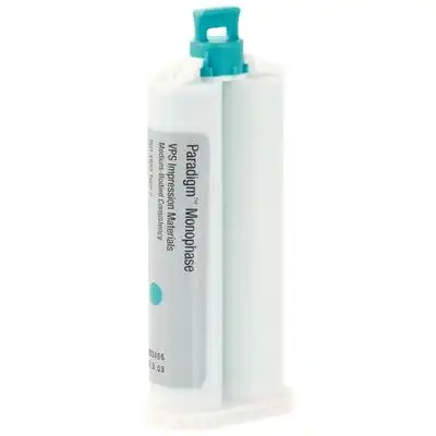 3M (Solventum) Paradigm VPS Monophase Impression Material, Regular Set, 50 ml Cartridge Refill, 2/Pk, 5312 thumbnail 2