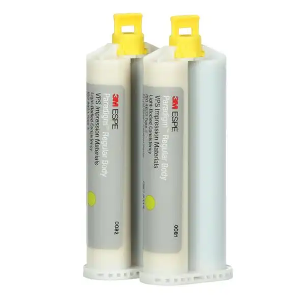 Paradigm VPS Impression Material, Cartridge Refill, Regular Body, Regular Set, 50 ml, 2/Pk, 5315 thumbnail 2