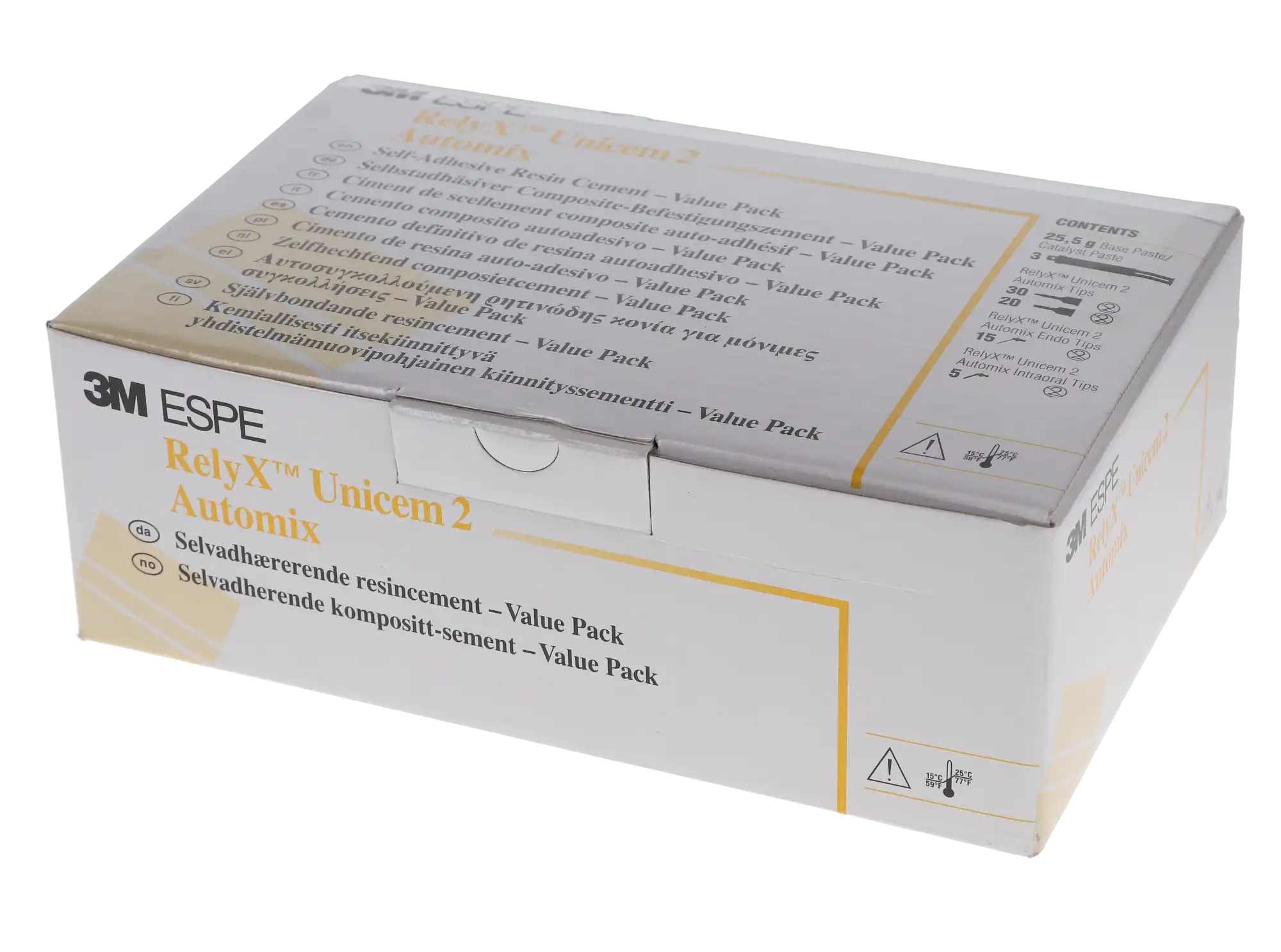 3M RelyX Unicem 2 Automix Self-Adhesive Resin Cement, Translucent, Value Pack, 3 x 8.5 g Syringes, 56858 thumbnail 14