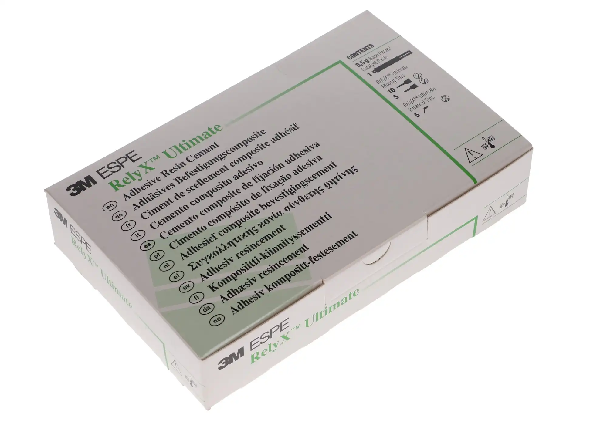 3M RelyX Ultimate Adhesive Resin Cement, Automix Syringe Refill, Translucent, 8.5 g, 1/Pk, 56890 thumbnail 11