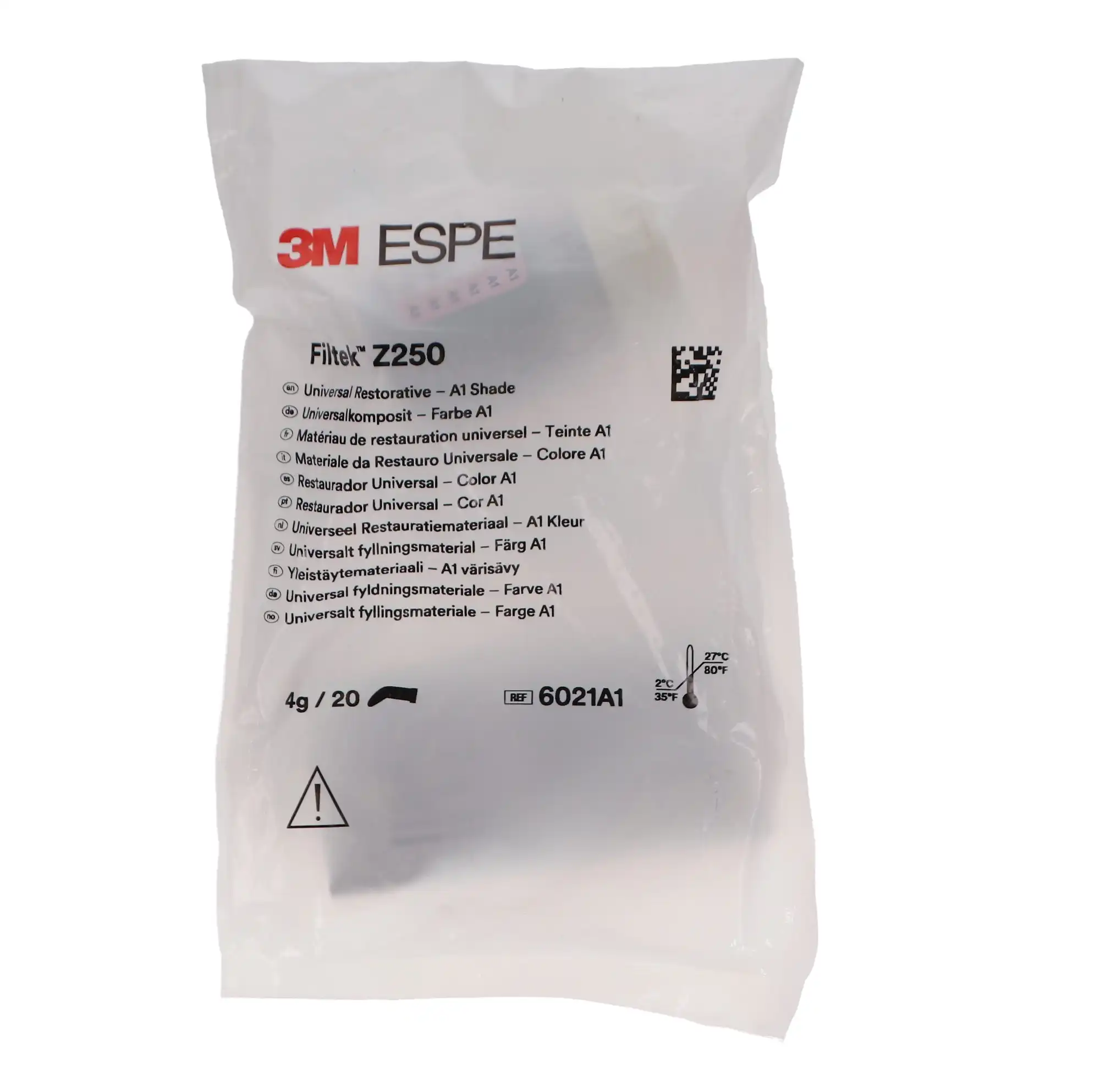 3M Filtek Z250 Universal Restorative Capsules, Shade A1, 0.2 g, 20/Pk, 6021A1 thumbnail 9