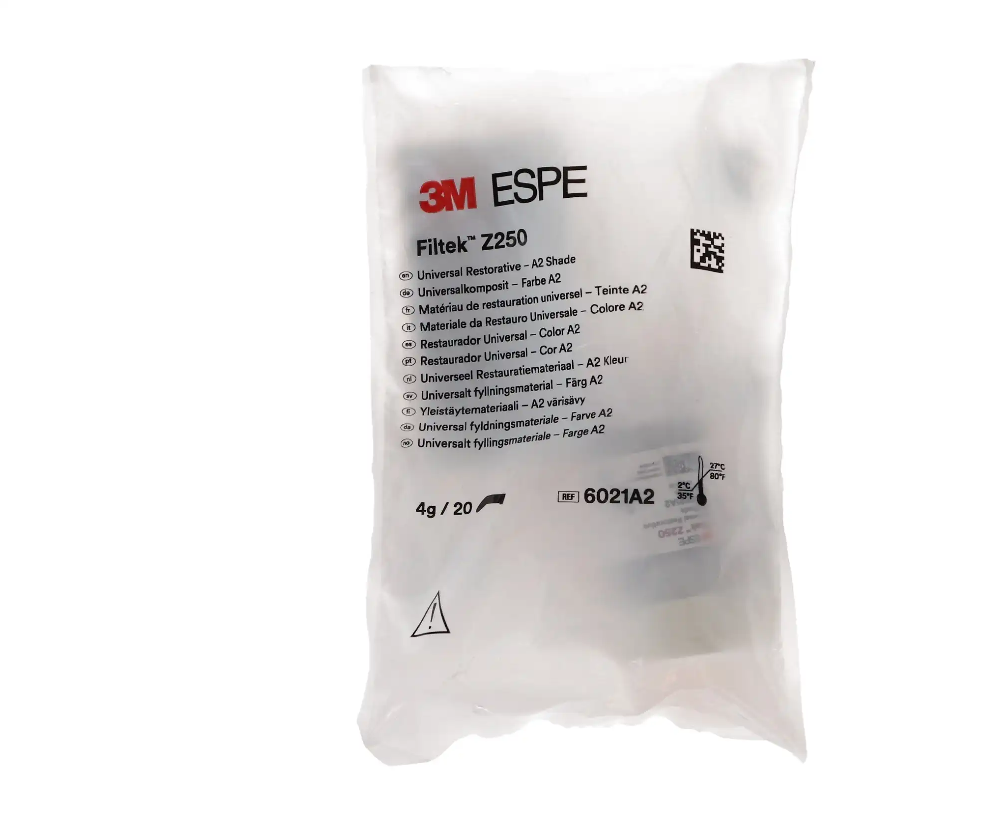 3M Filtek Z250 Universal Restorative Capsules, Shade A2, 0.2 g, 20/Pk, 6021A2 thumbnail 10