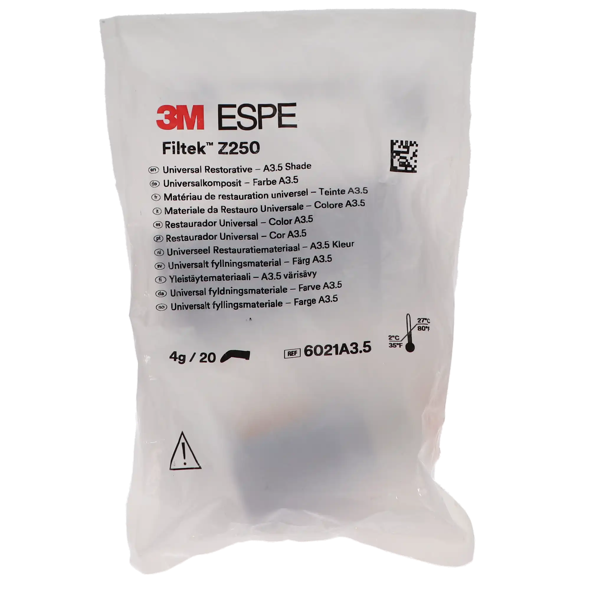 3M Filtek Z250 Universal Restorative Capsules, A3.5, 0.2 g, 20/Pk, 6021A3.5 thumbnail 10