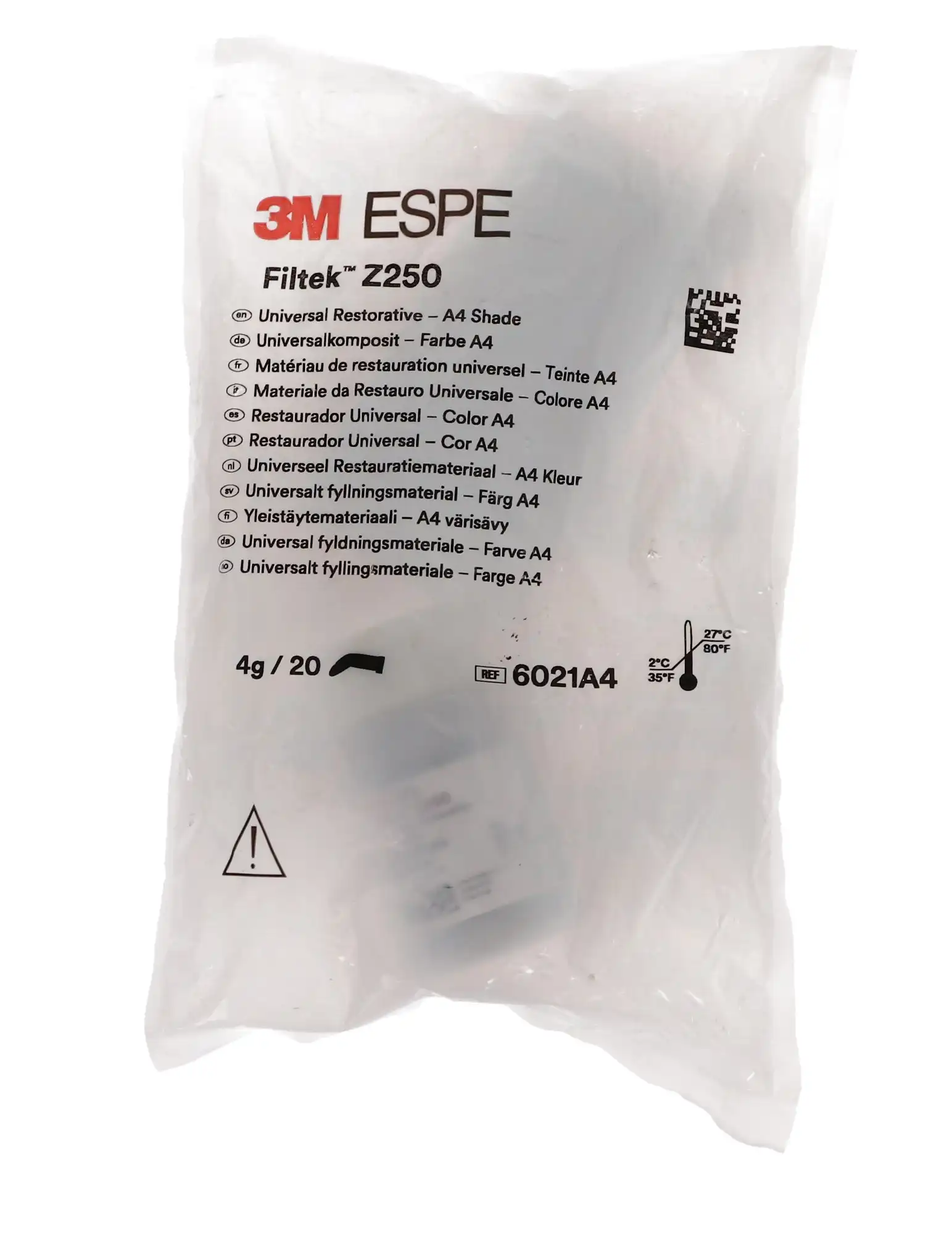 3M Filtek Z250 Universal Restorative Capsules, Shade A4, 0.2 g, 20/Pk, 6021A4 thumbnail 10