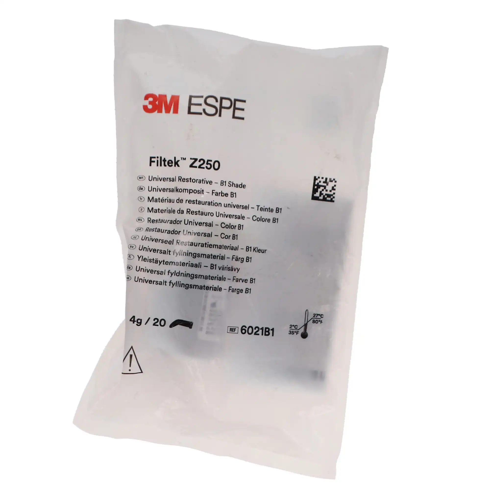 3M Filtek Z250 Universal Restorative Capsule Refill, Shade B1, 0.2 g, 20/Pk, 6021B1 thumbnail 11
