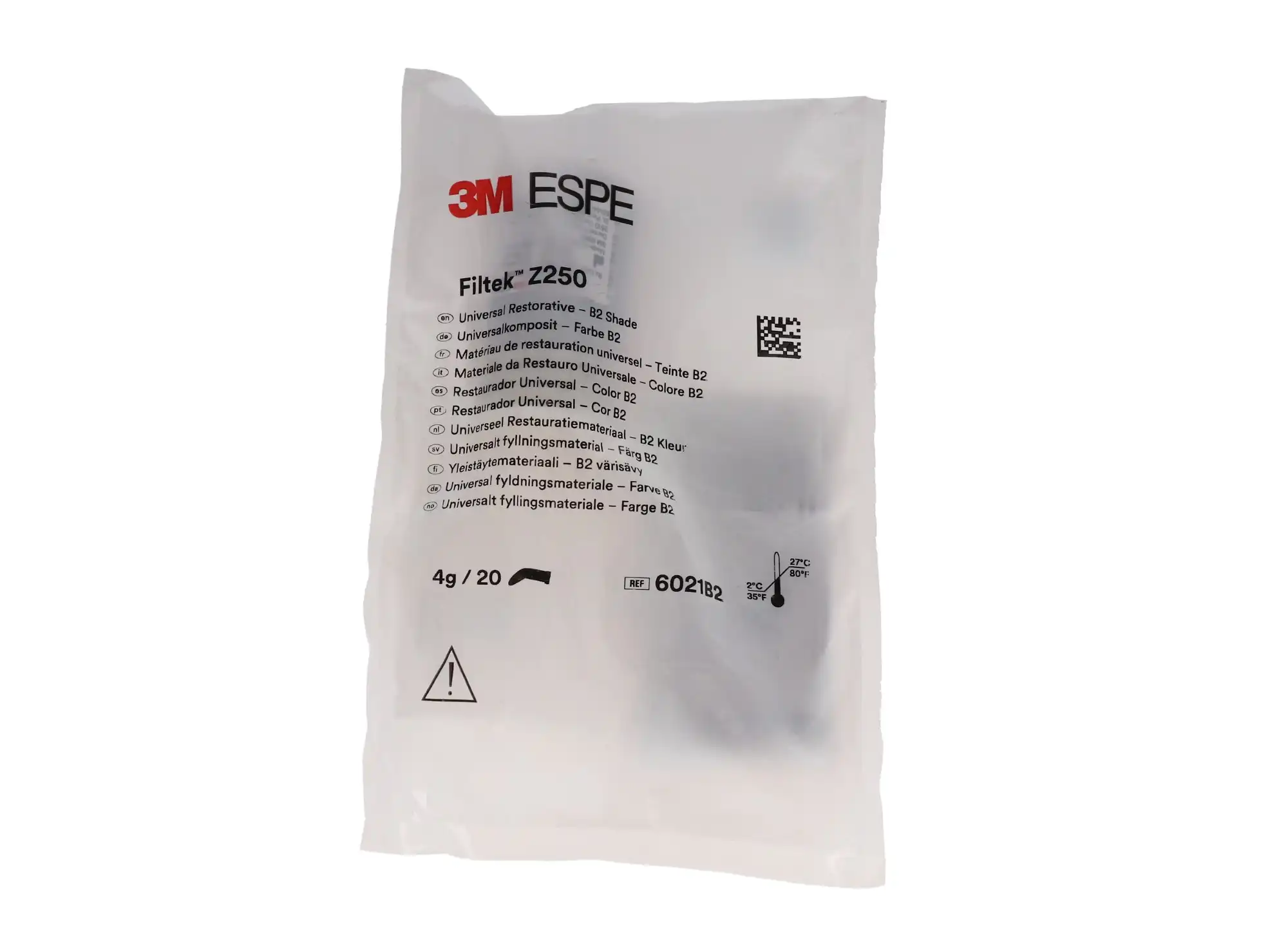 3M Filtek Z250 Universal Restorative Capsules, Shade B2, 0.2 g, 20/Pk, 6021B2 thumbnail 11