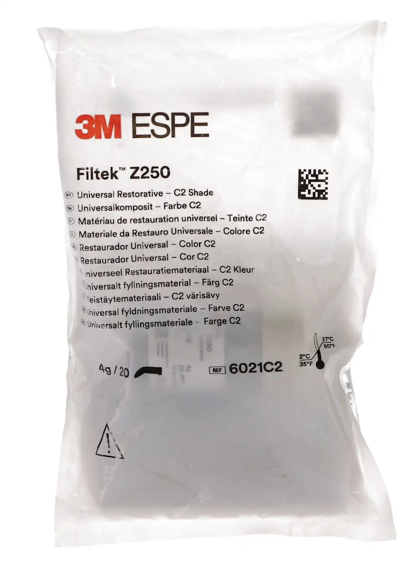 3M Filtek Z250 Universal Restorative Capsules, Shade C2, 0.2 g, 20/Pk, 6021C2 thumbnail 10