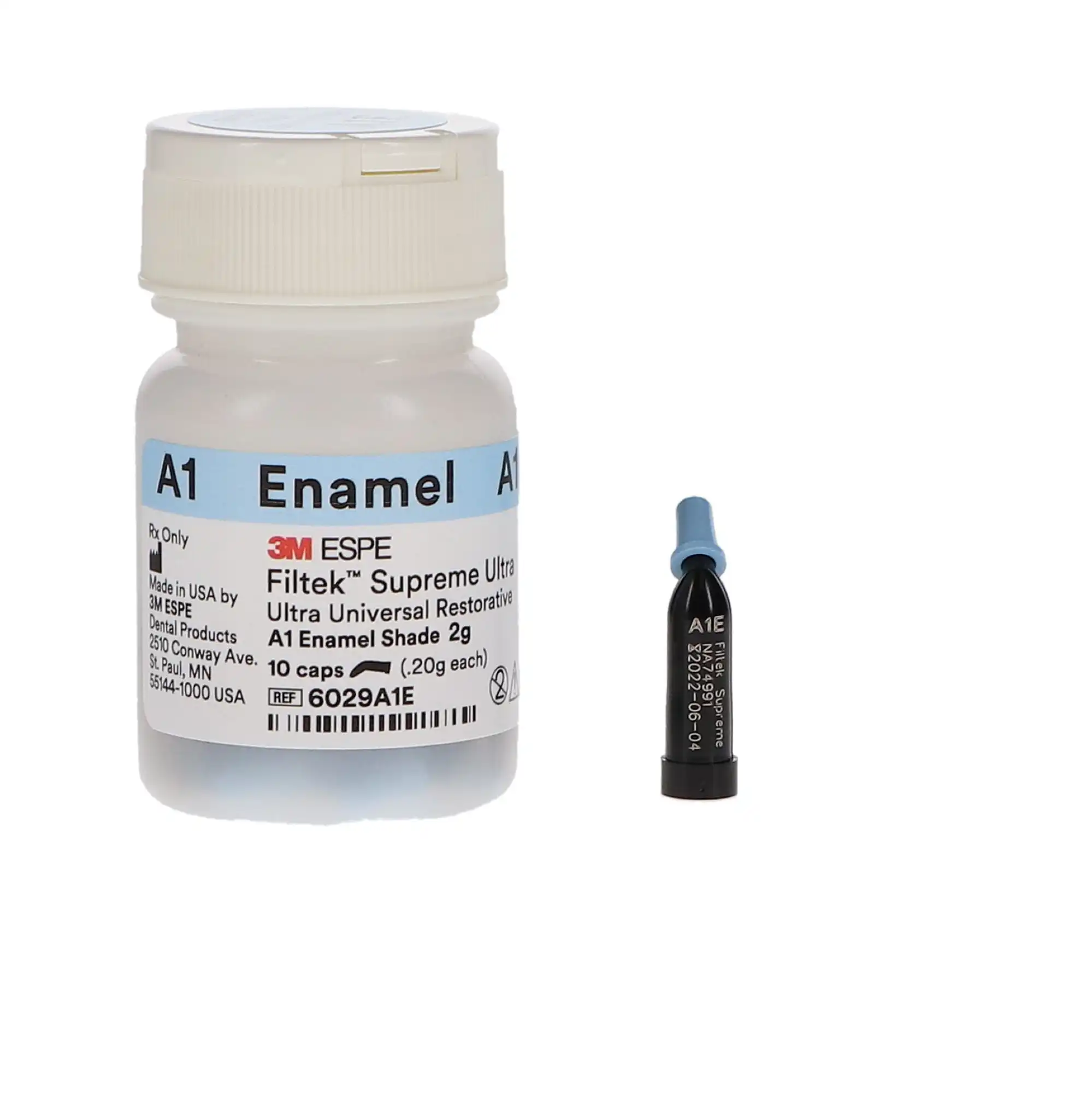 Filtek Supreme Ultra Universal Restorative Capsules, A1 Enamel, 0.2 g, 10/Pk, 6029A1E thumbnail 7