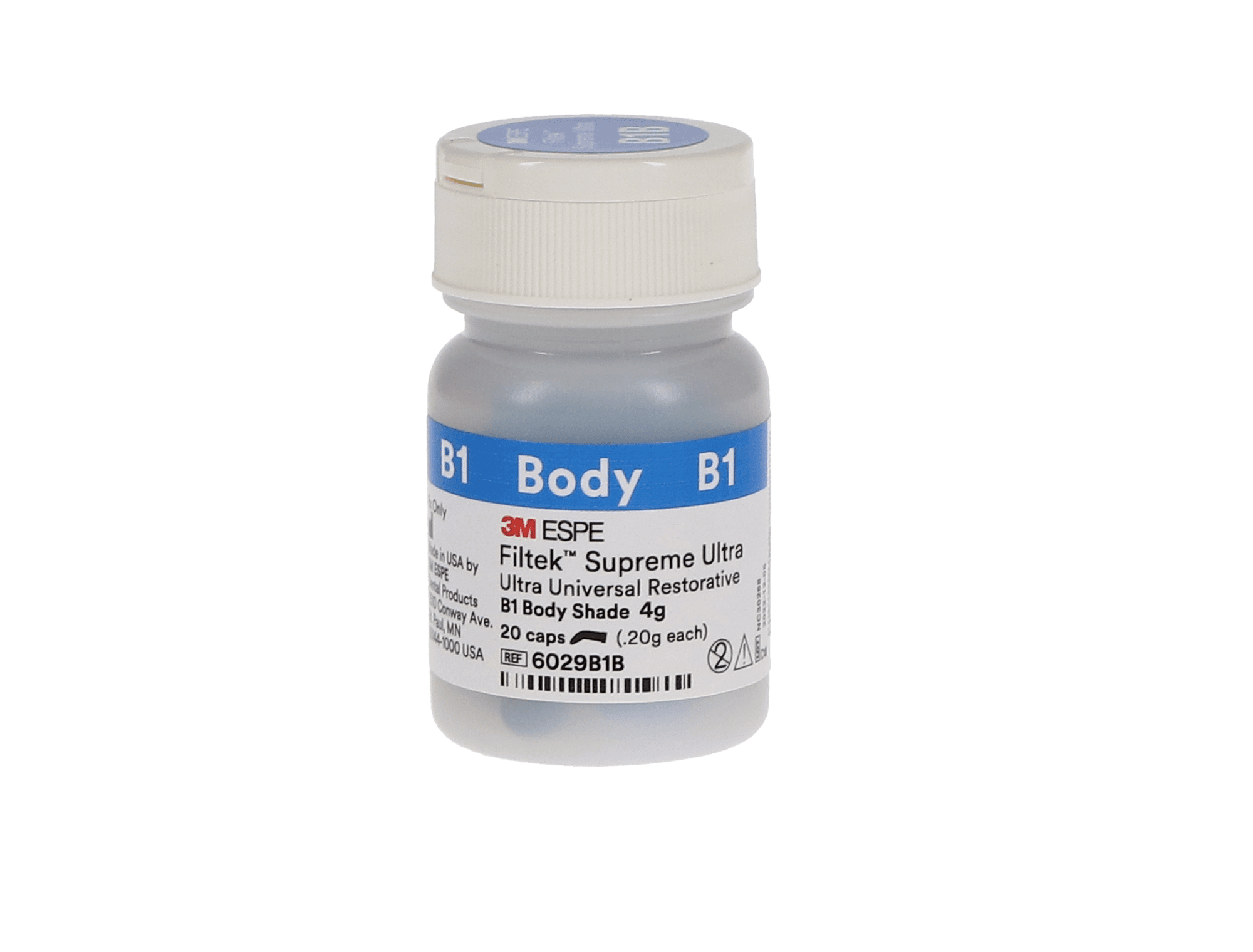 Filtek Supreme Ultra Universal Restorative Capsules, B1 Body, 0.2 g, 20/Pk, 6029B1B thumbnail 7