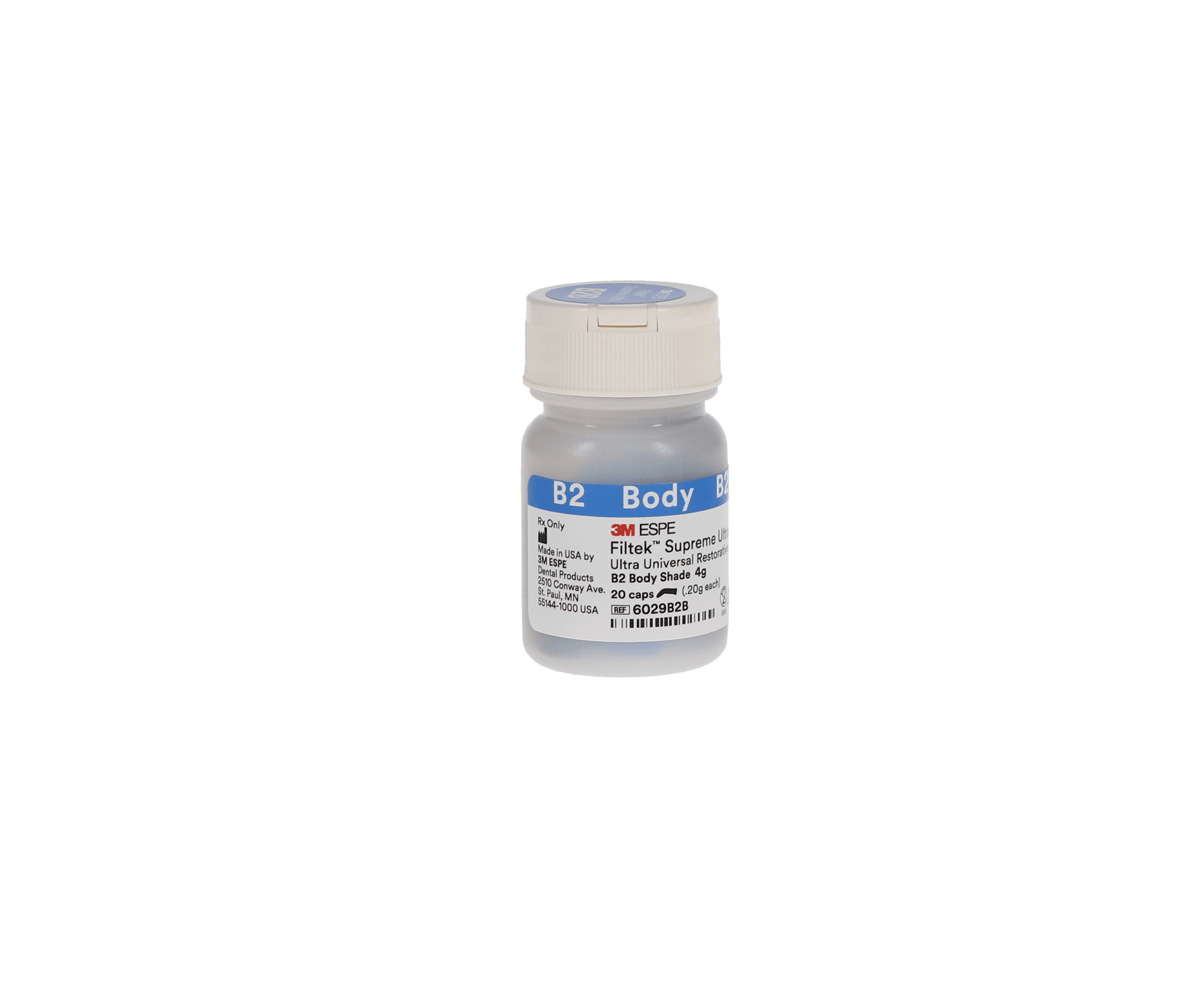 Filtek Supreme Ultra Universal Restorative Capsules, B2 Body, 0.2 g, 20/Pk, 6029B2B thumbnail 7
