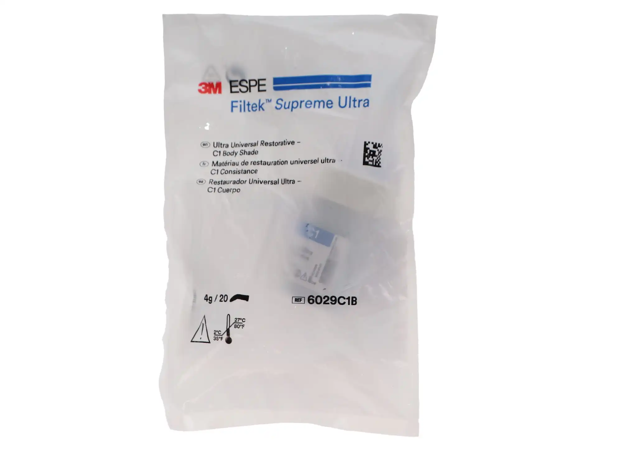 Filtek Supreme Ultra Universal Restorative Capsules, C1 Body, 0.2 g, 20/Pk, 6029C1B thumbnail 9