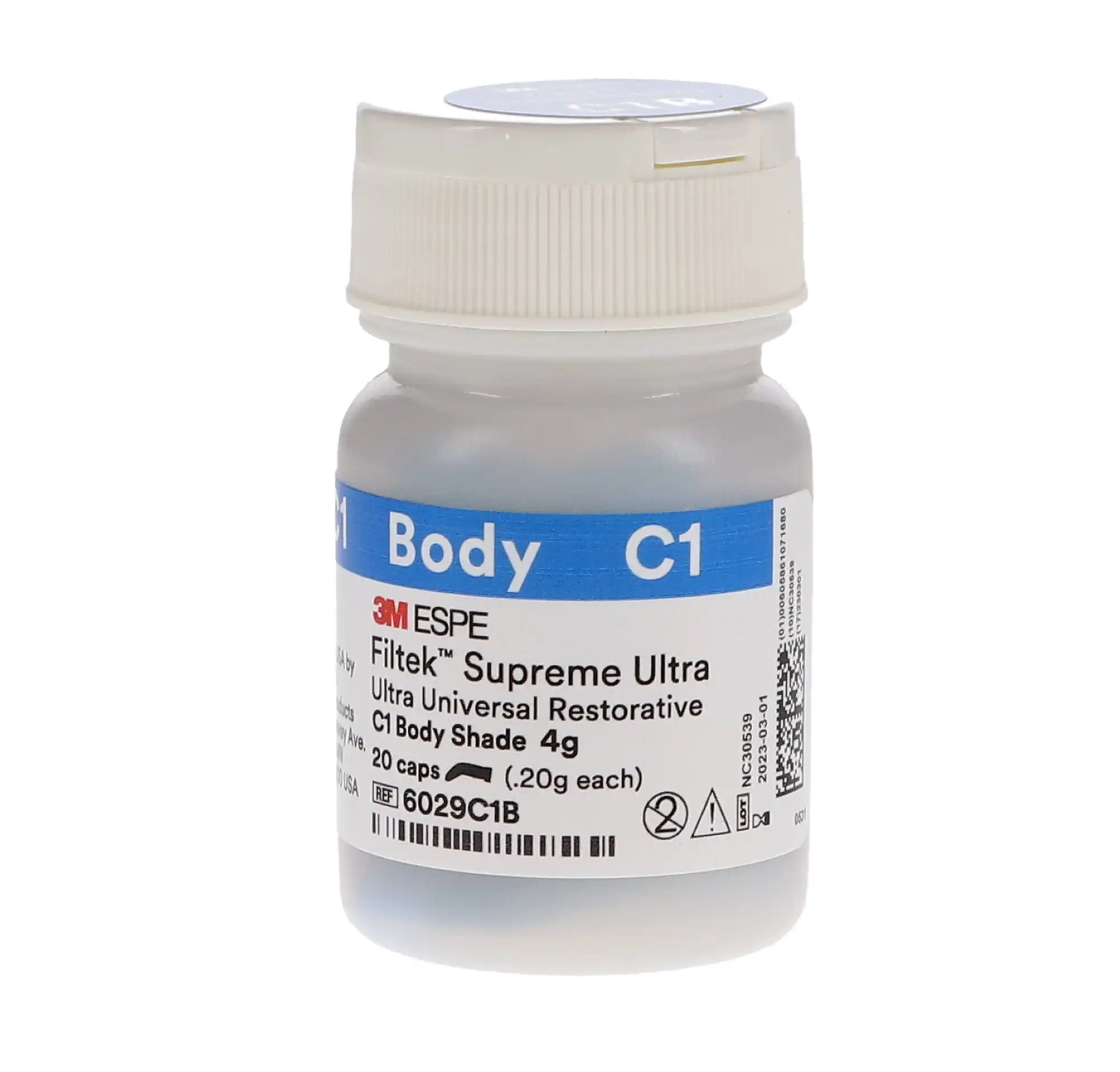 Filtek Supreme Ultra Universal Restorative Capsules, C1 Body, 0.2 g, 20/Pk, 6029C1B thumbnail 10