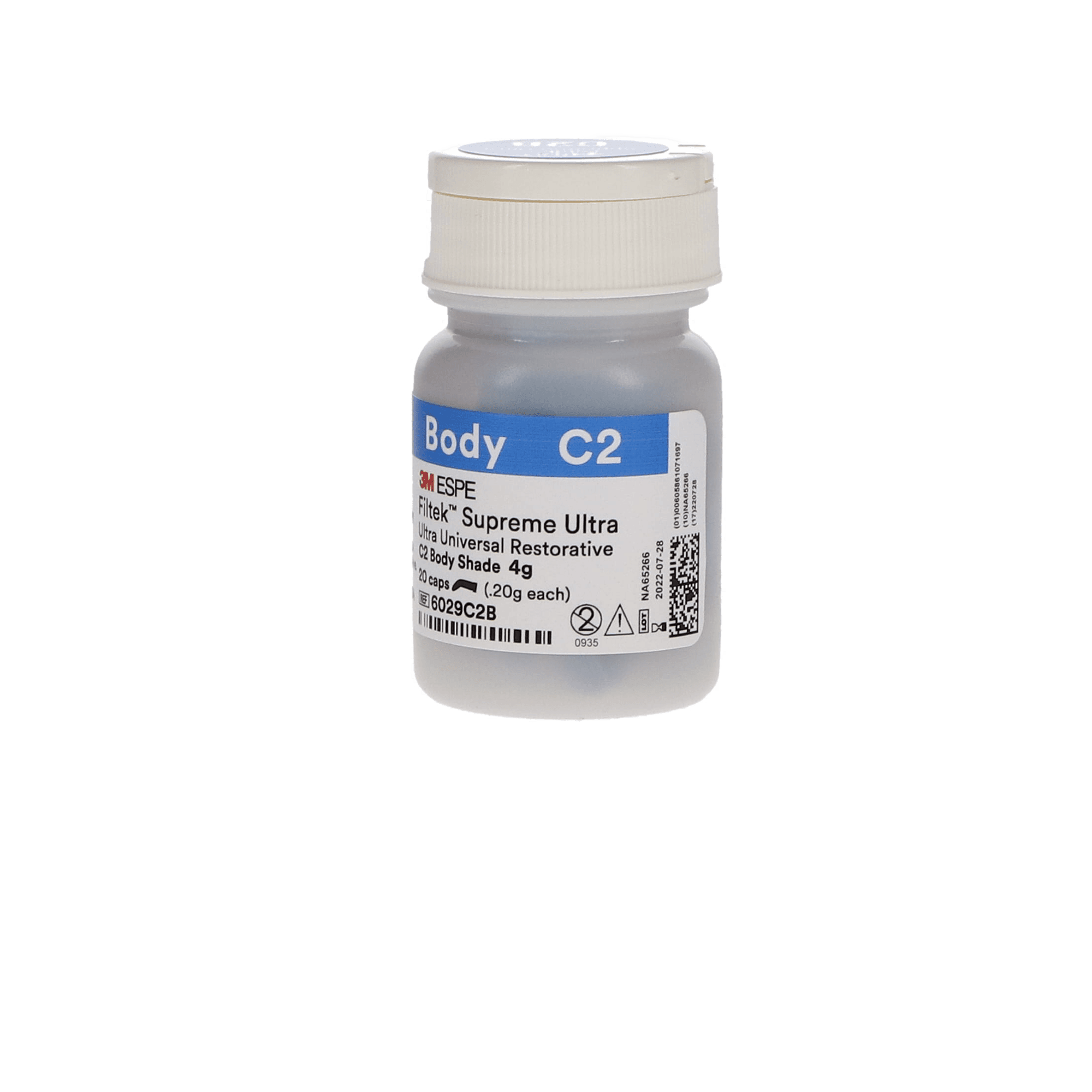 Filtek Supreme Ultra Universal Restorative Capsules, C2 Body, 0.2 g, 20/Pk, 6029C2B thumbnail 7