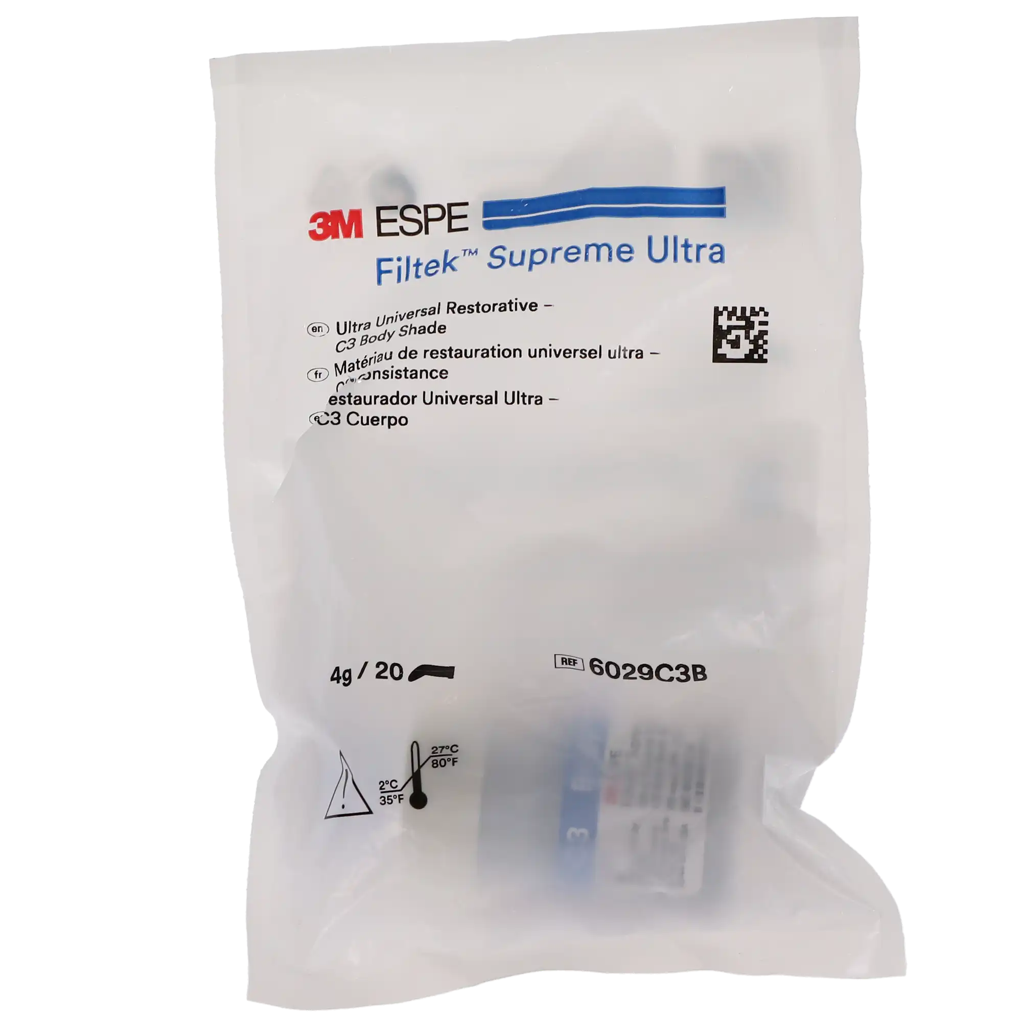Filtek Supreme Ultra Universal Restorative Capsules, C3 Body, 0.2 g, 20/Pk, 6029C3B thumbnail 10