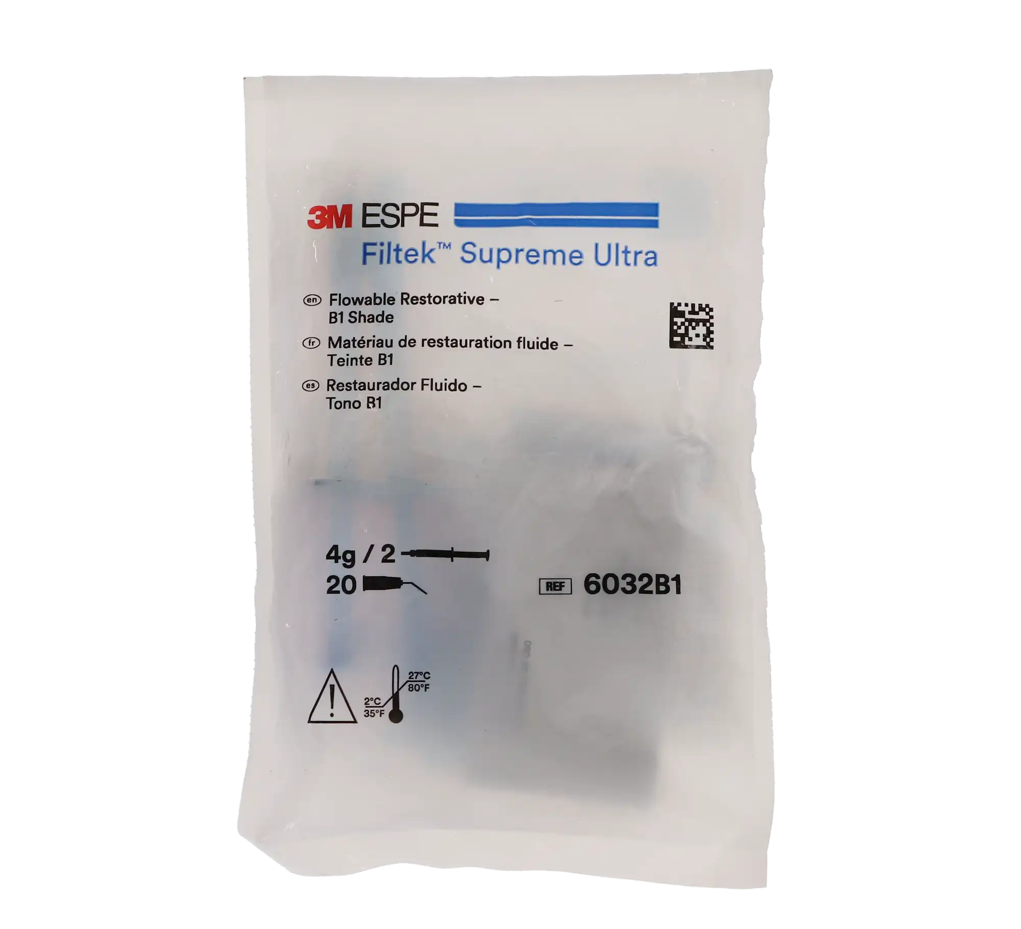 3M Filtek Supreme Ultra Flowable Composite, Shade B1, 2 g Syringe Refill, 2/Pk, 6032B1 thumbnail 15