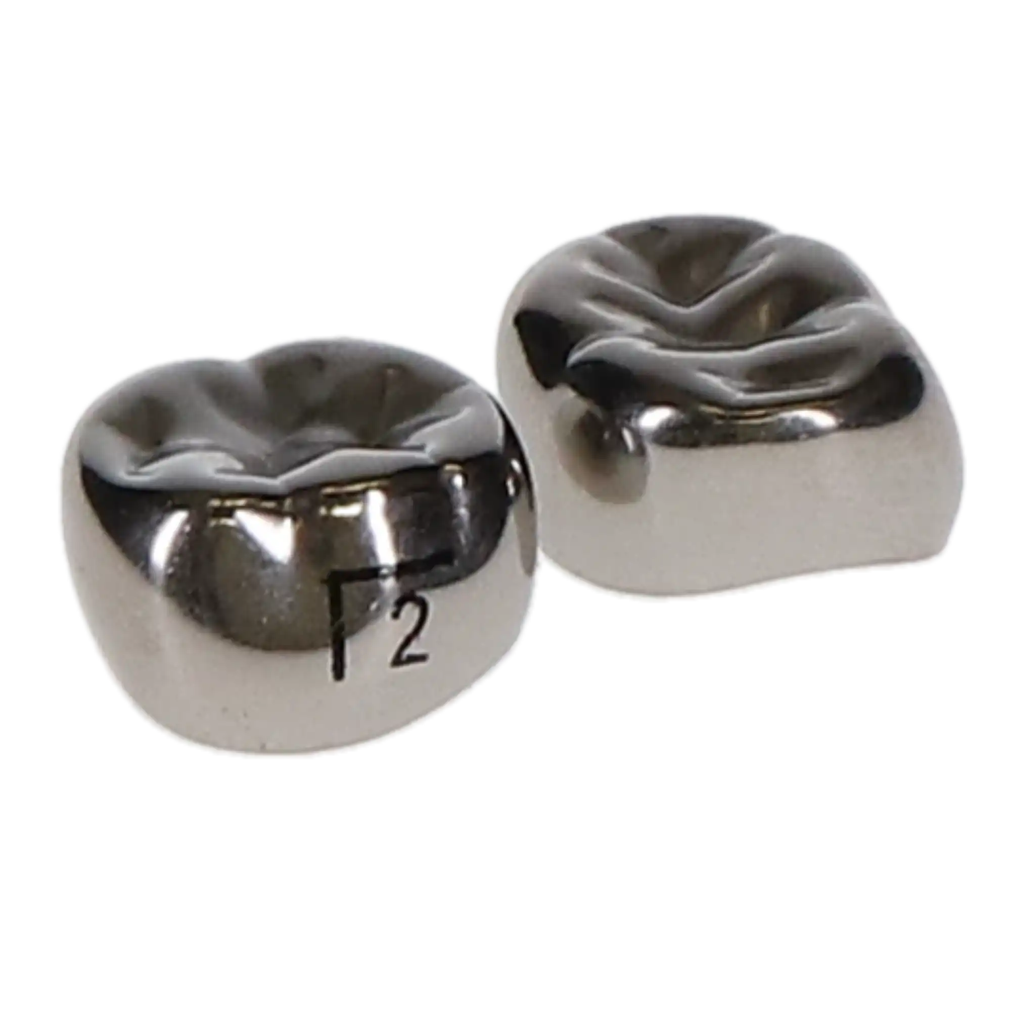 3M Stainless Steel Permanent Molar Crown, 6-LL-2, Lower Left First Permanent Molar, Size 2, 5/Box thumbnail 7