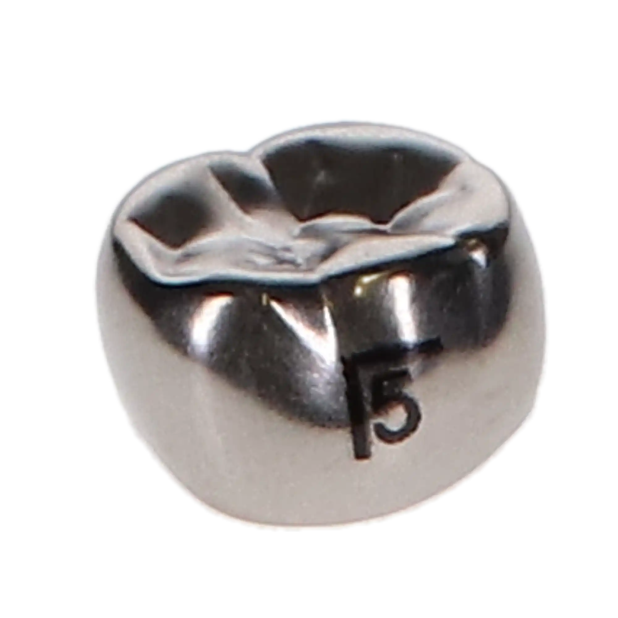 3M ESPE Stainless Steel Permanent Molar Crown, Size 6LL5, Lower Left First Permanent Molar, 5/Box, 6-LL-5 thumbnail 7