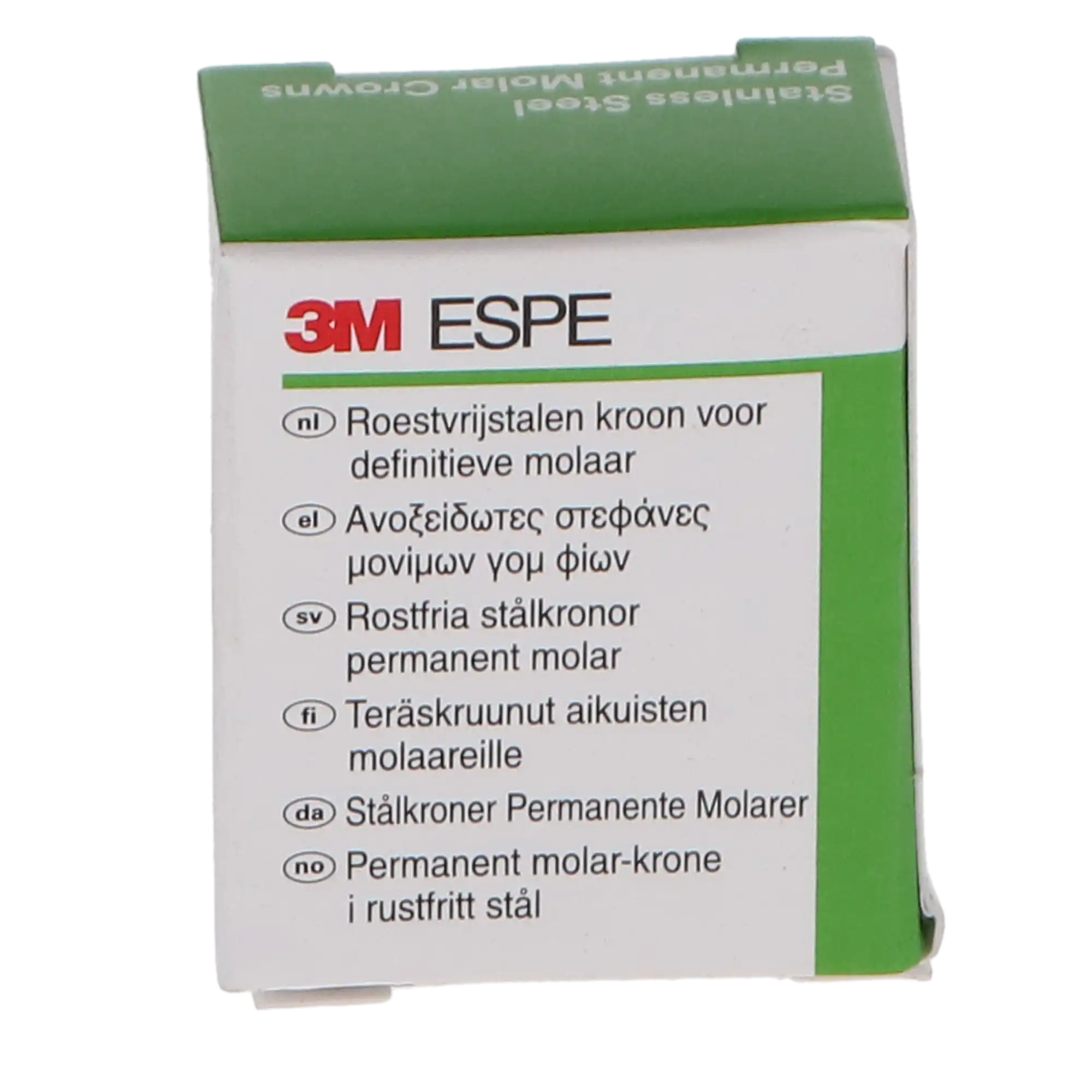 3M ESPE Stainless Steel Permanent Molar Crown, Size 6LL5, Lower Left First Permanent Molar, 5/Box, 6-LL-5 thumbnail 9