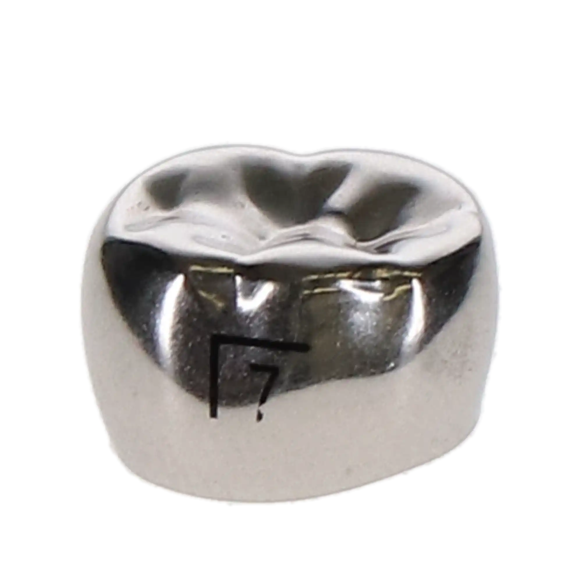 3M ESPE Stainless Steel Permanent Molar Crown, Size 6LL7, Lower Left First Permanent Molar, 5/Box, 6-LL-7 thumbnail 7
