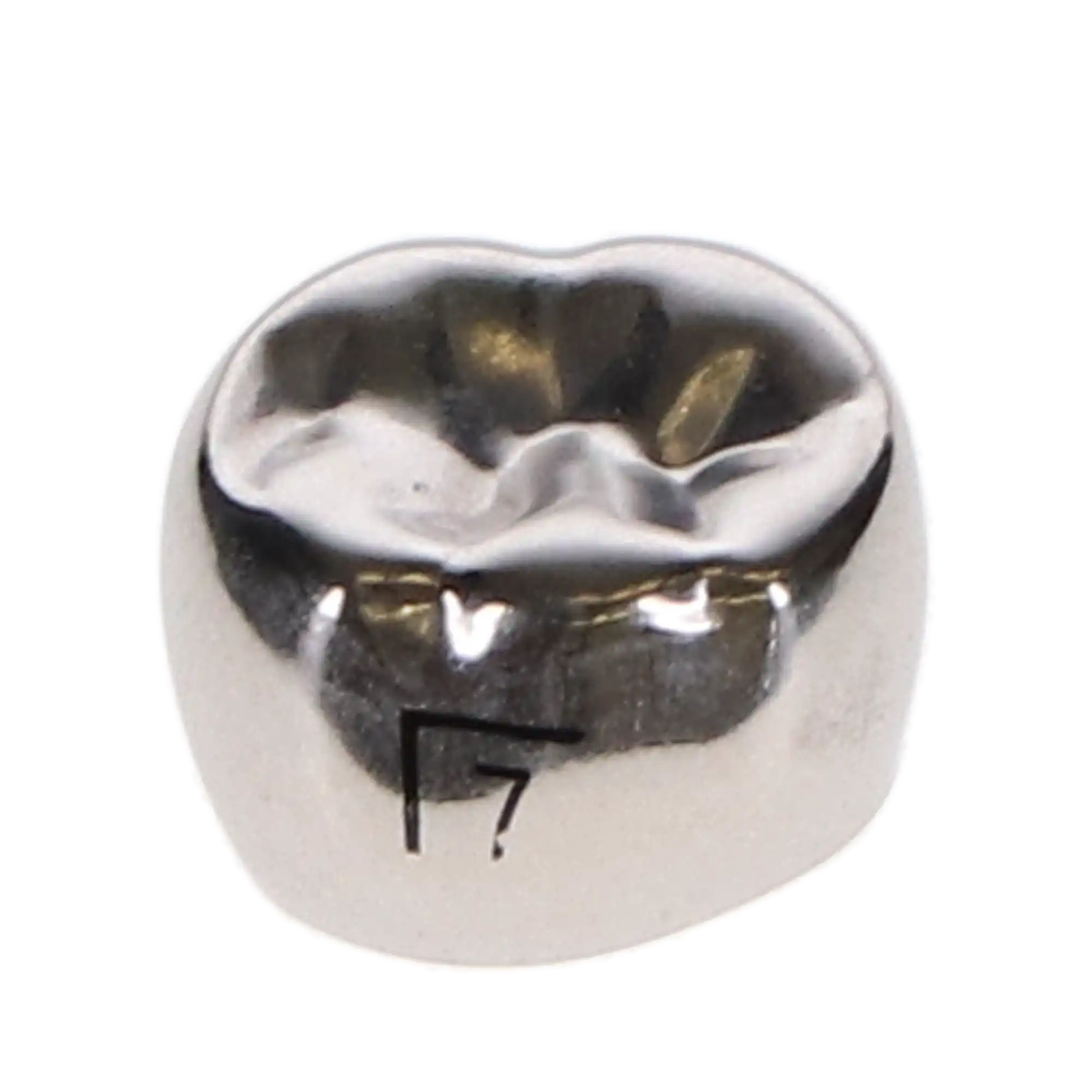 3M ESPE Stainless Steel Permanent Molar Crown, Size 6LL7, Lower Left First Permanent Molar, 5/Box, 6-LL-7 thumbnail 8