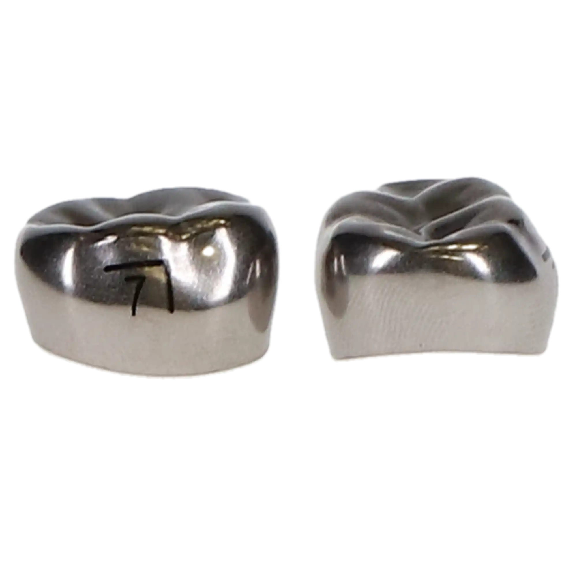 3M ESPE Stainless Steel Permanent Molar Crown, Size 6LR7, Lower Right First Permanent Molar, 5/Box, 6-LR-7 thumbnail 8