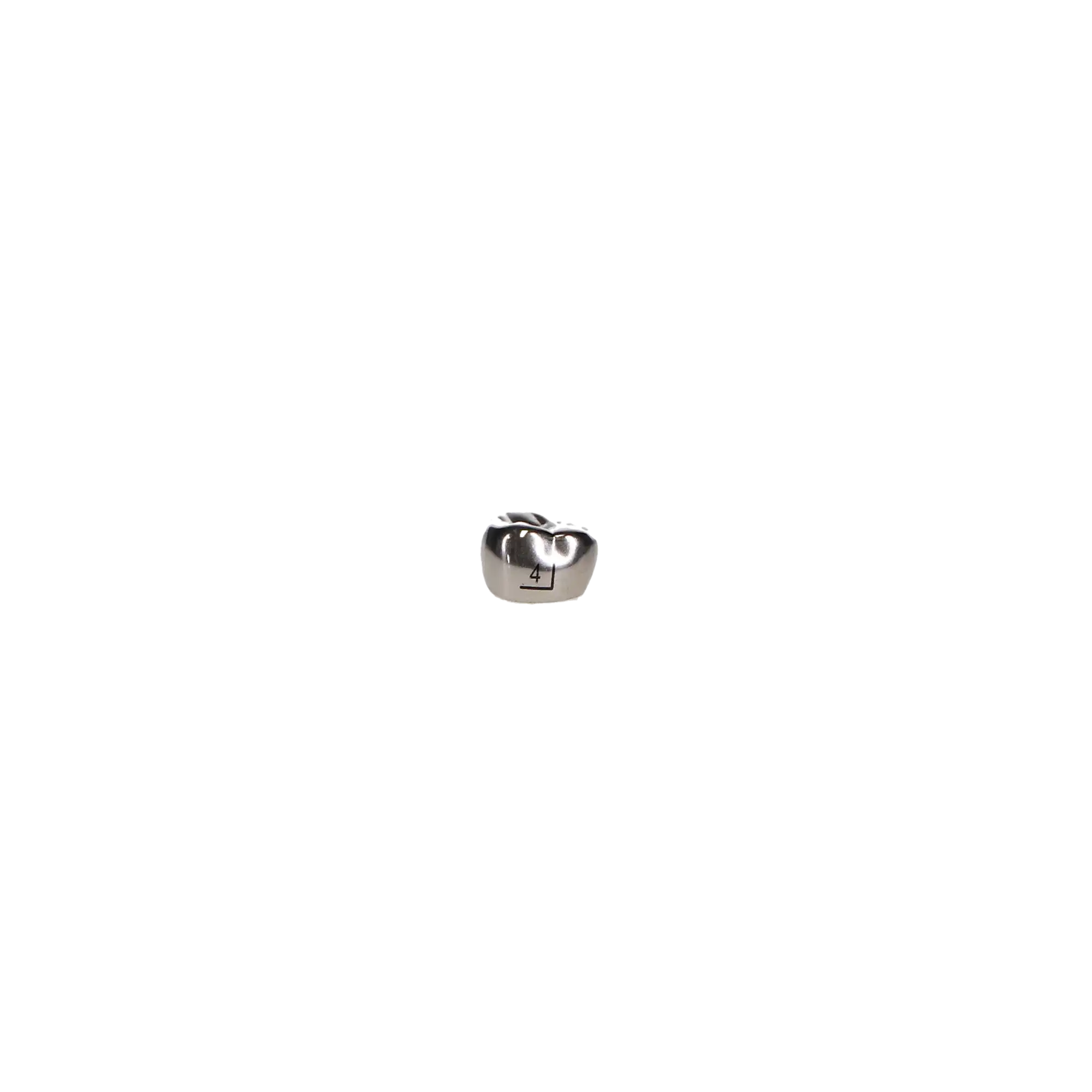 3M ESPE Stainless Steel Permanent Molar Crown, 6UR4, Upper Right First Permanent Molar, Size 4, 5/Box thumbnail 11
