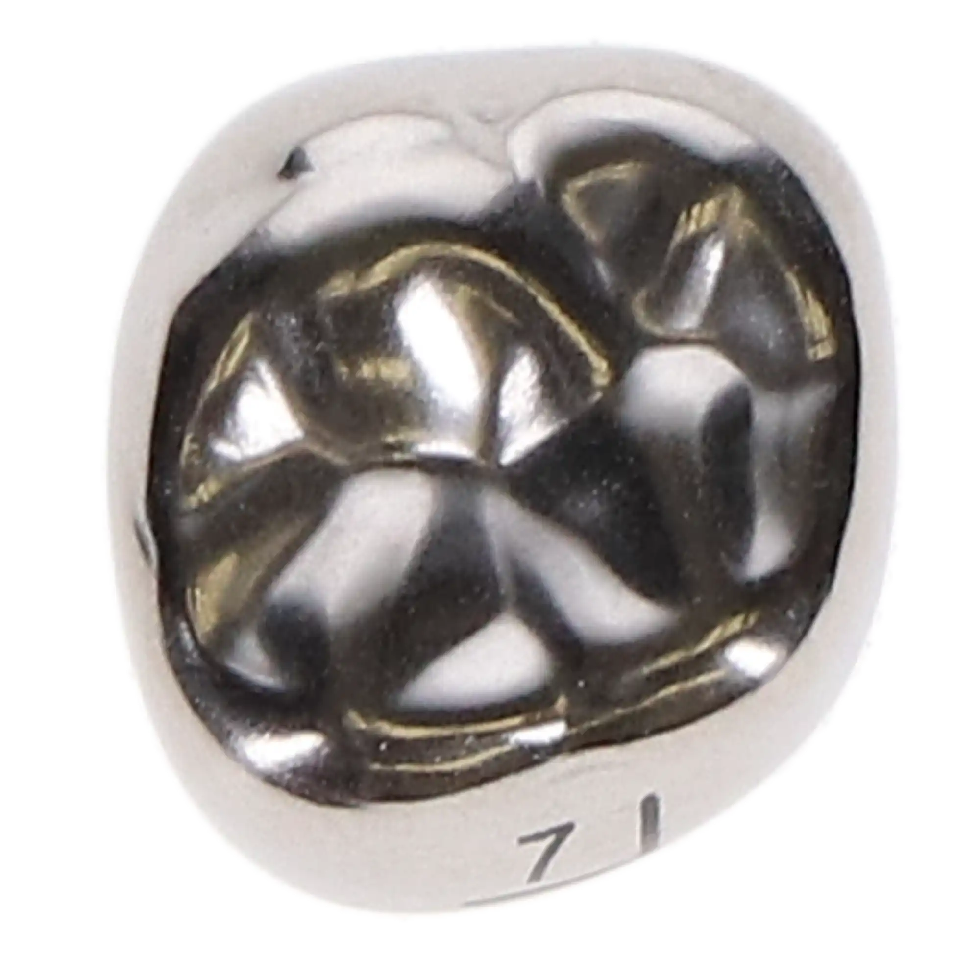 3M ESPE Stainless Steel Permanent Molar Crown, Size 6UR7, Upper Right First Permanent Molar, 5/Box, 6-UR-7 thumbnail 9