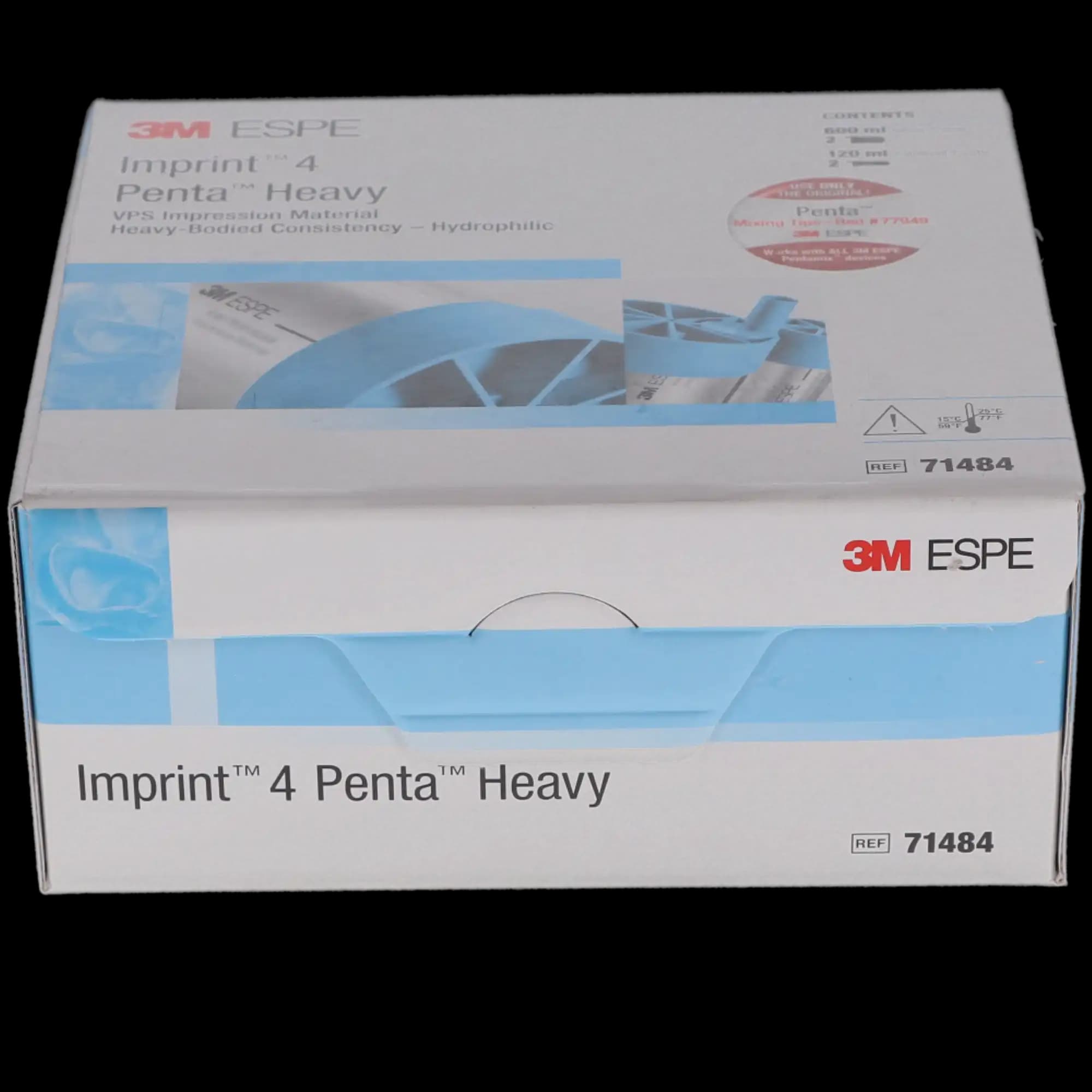 3M Imprint 4 Penta Heavy Body VPS Impression Material Refill, 2 x 300 mL Base + 2 x 60 mL Catalyst, 71484 thumbnail 5