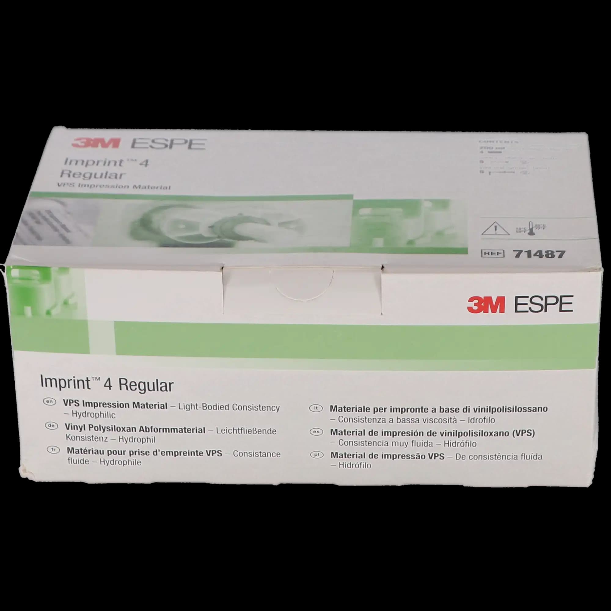 3M Imprint 4 VPS Impression Material, Regular Body, Regular Set, Refill, 4 x 50 ml Cartridges, 71487 thumbnail 5