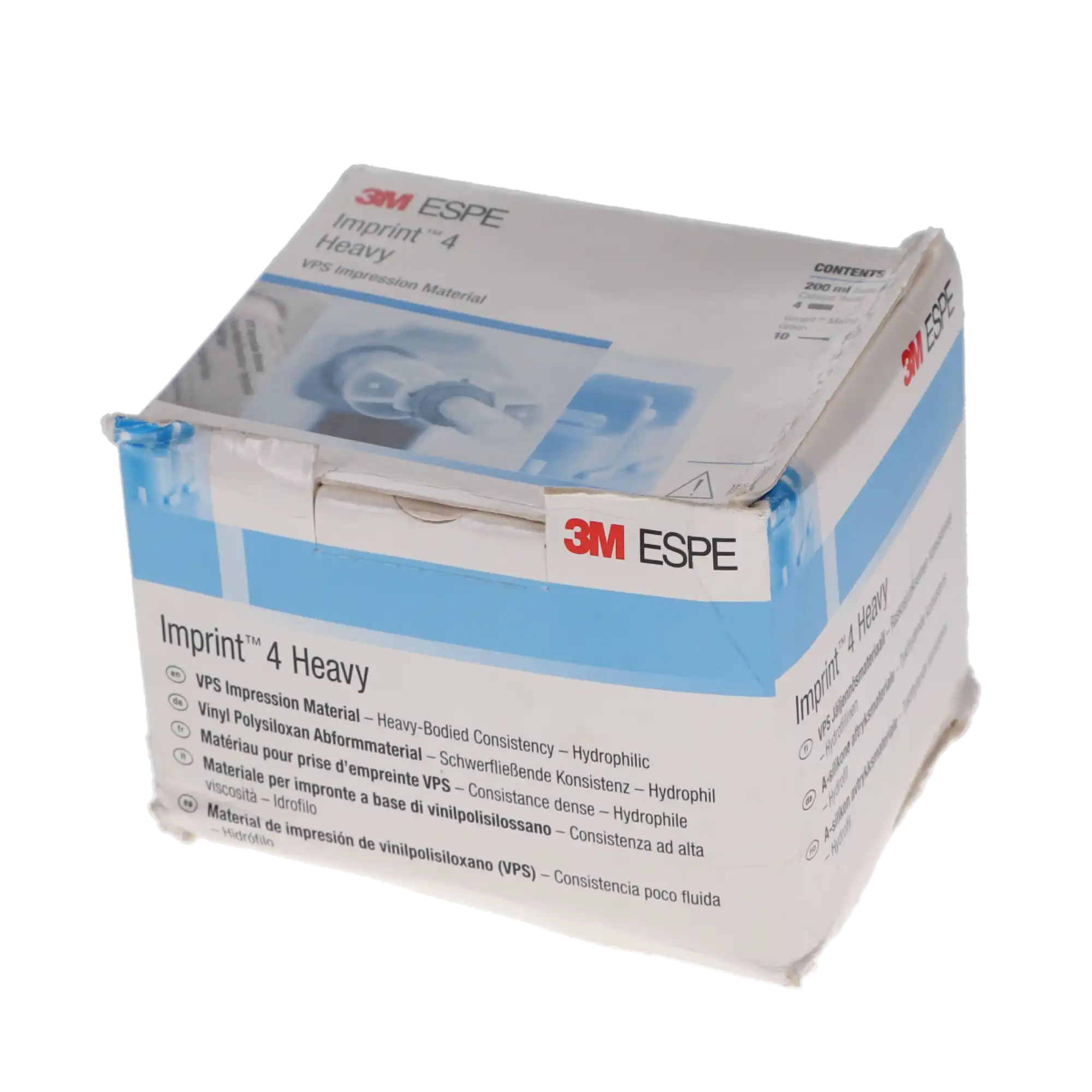 3M Imprint 4 Heavy Body VPS Impression Material Refill, Regular Set, 50 ml Cartridges, 4/Pk, 71492 thumbnail 5