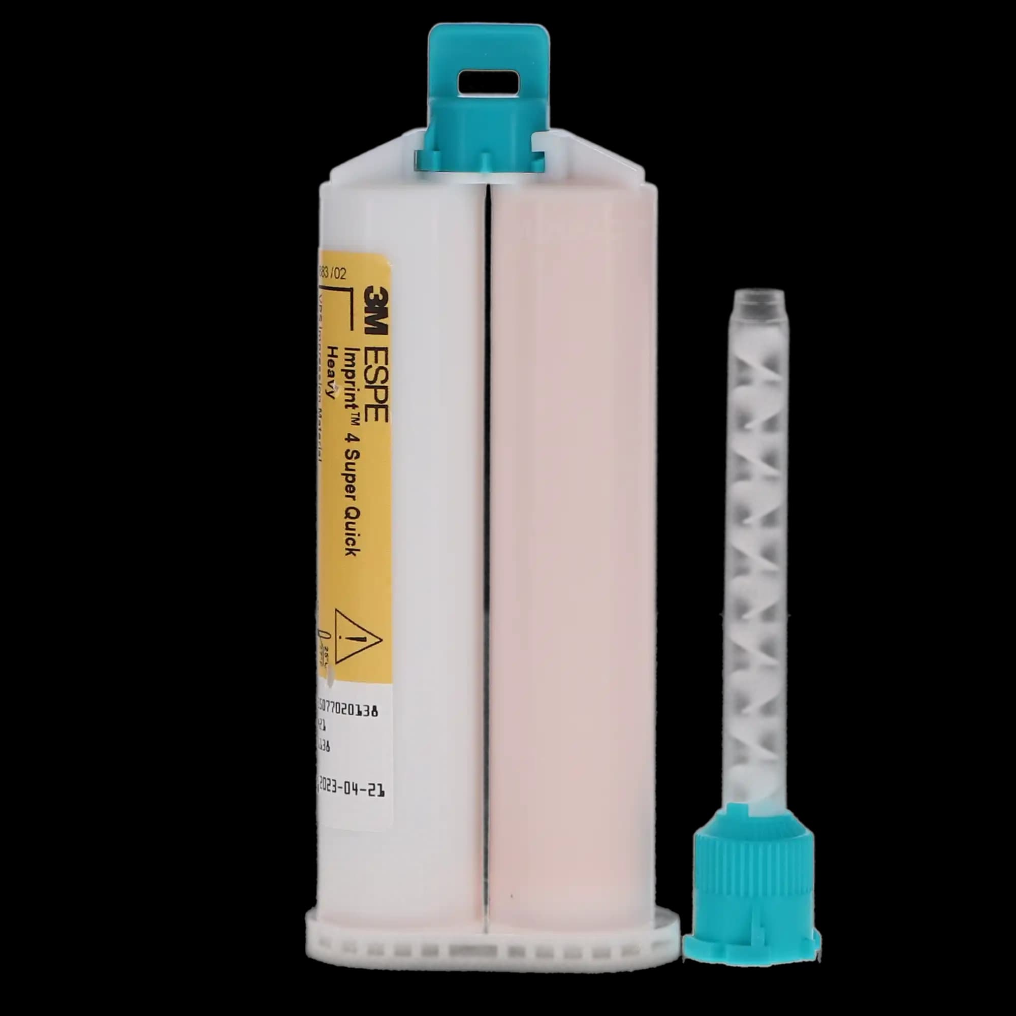 3M Imprint 4 VPS Impression Material, Super Quick Heavy Body, Garant Cartridge Refill, 50 ml, Yellow, 4/Pk, 71493 thumbnail 6