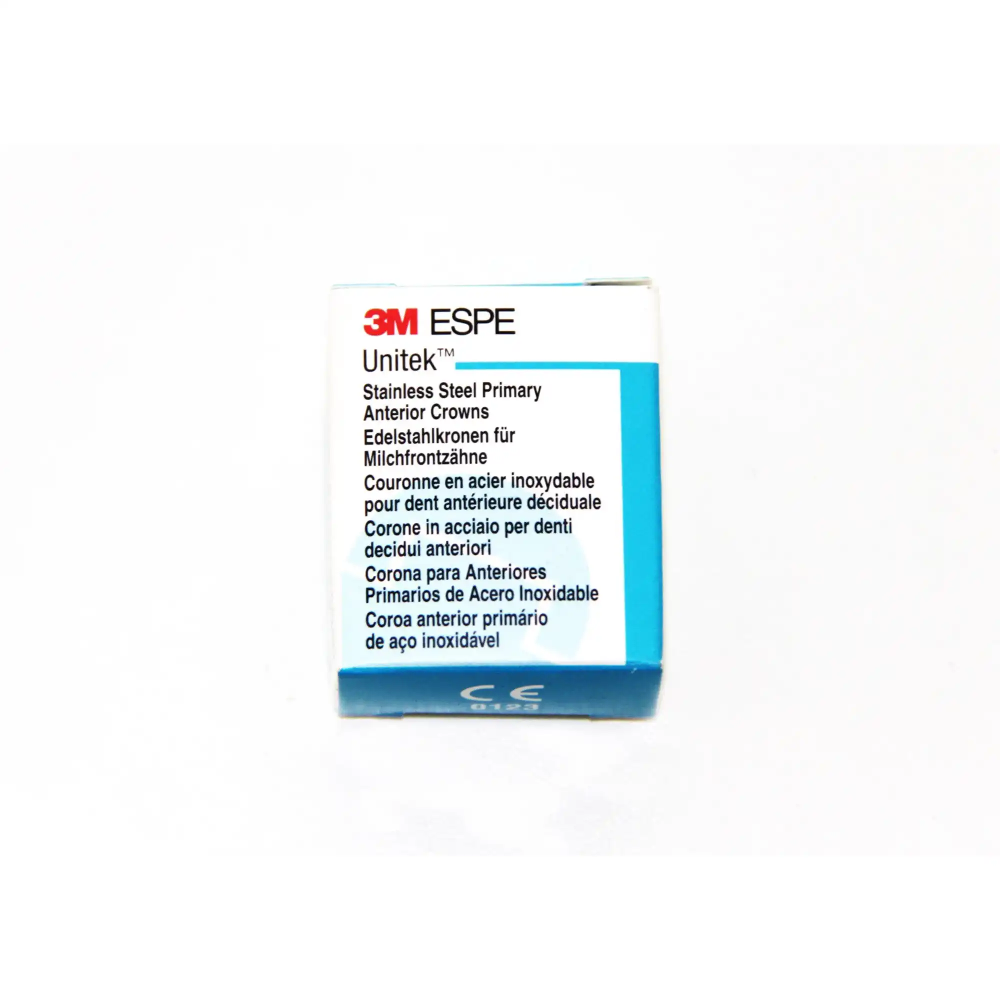 3M Unitek Stainless Steel Primary Anterior Crown, Upper Left Central, Size 3 (UL3), 5/Box, 907003 thumbnail 6