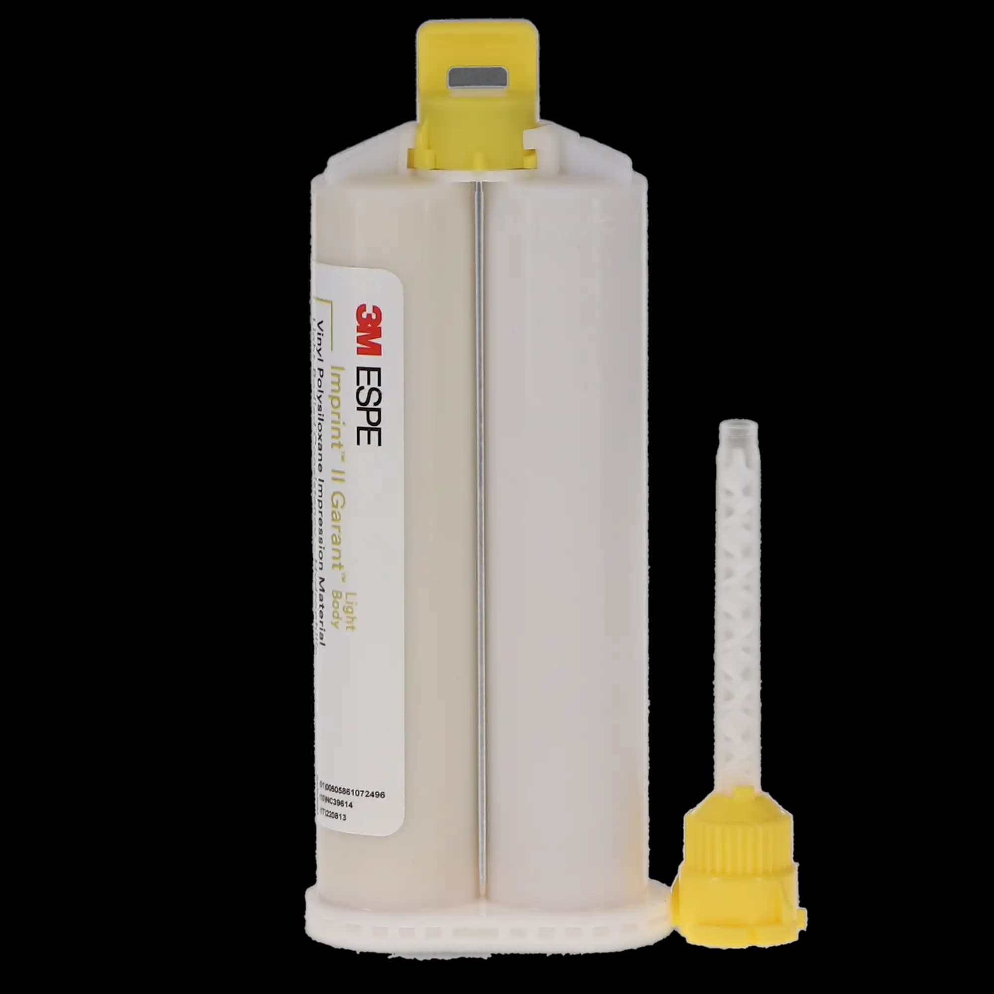 3M Imprint II Garant VPS Impression Material, Light Body, Yellow, 50 ml Cartridge Refill, 4/Pk, 9378 thumbnail 6