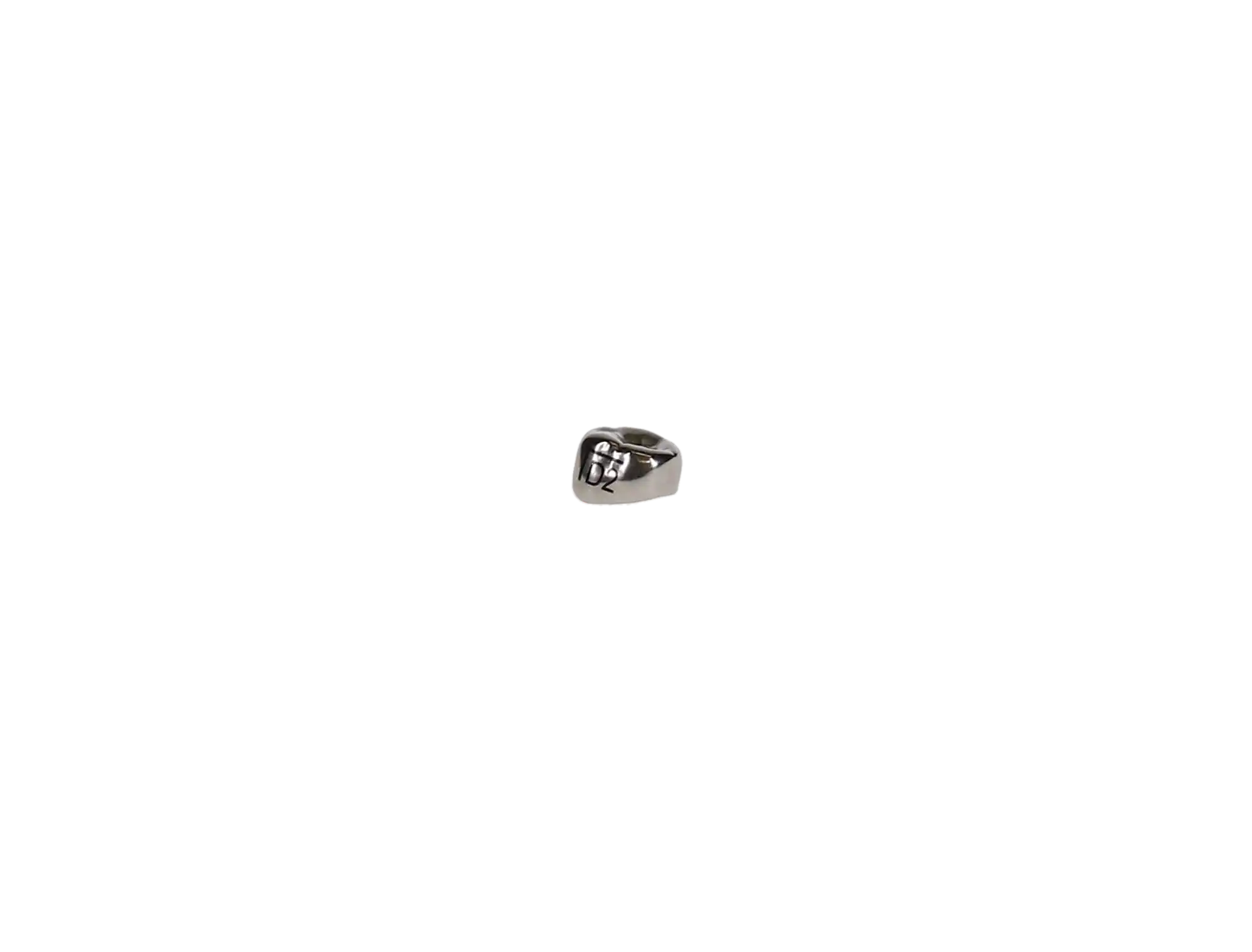 3M ESPE Stainless Steel Primary Molar Crown, First Primary Molar, Lower Left, Size DLL2, 5/Box, D-LL-2 thumbnail 3