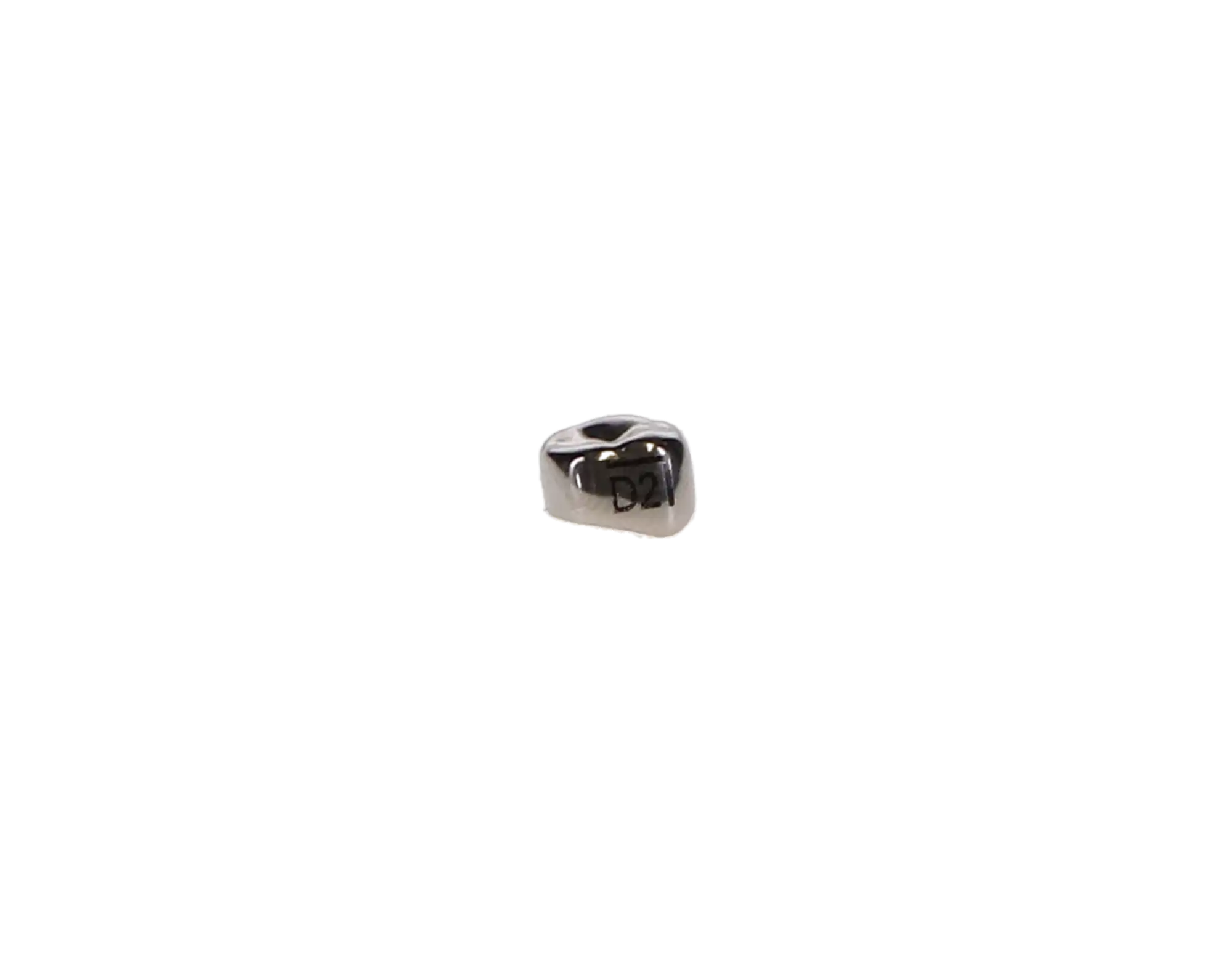 3M ESPE Stainless Steel Primary Molar Crown, First Primary Molar, Lower Right, Size DLR2, 5/Box, D-LR-2 thumbnail 2