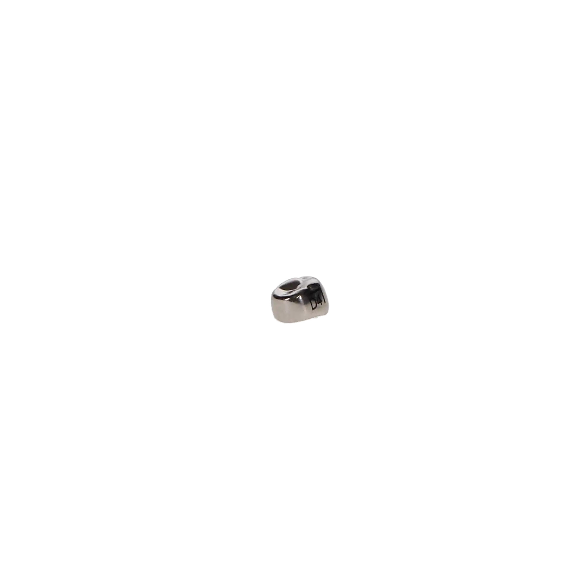 3M ESPE Stainless Steel Primary Molar Crown, DLR4, Lower Right First Primary Molar, Size 4, 5/Box, D-LR-4 thumbnail 2