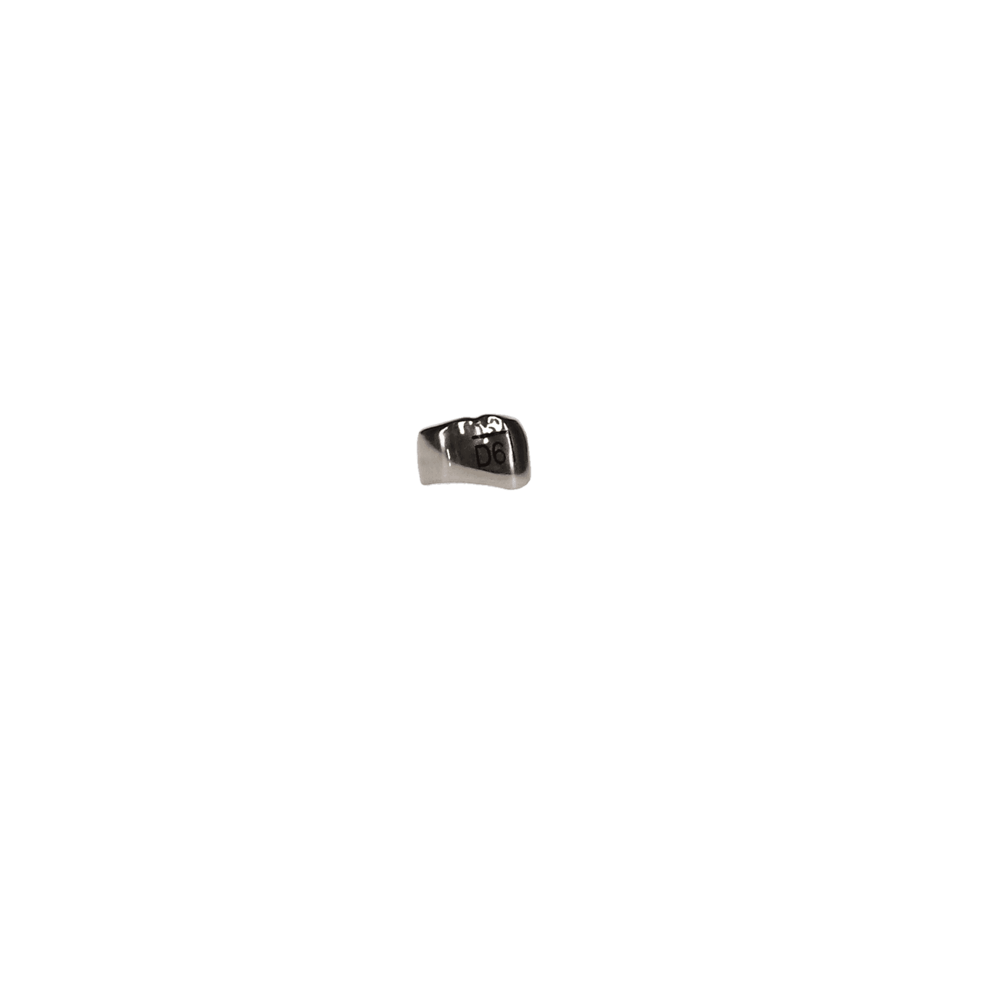 3M ESPE Stainless Steel Primary Molar Crown, First Primary Molar, Lower Right, Size DLR6, Refill Box of 5, D-LR-6 thumbnail 5