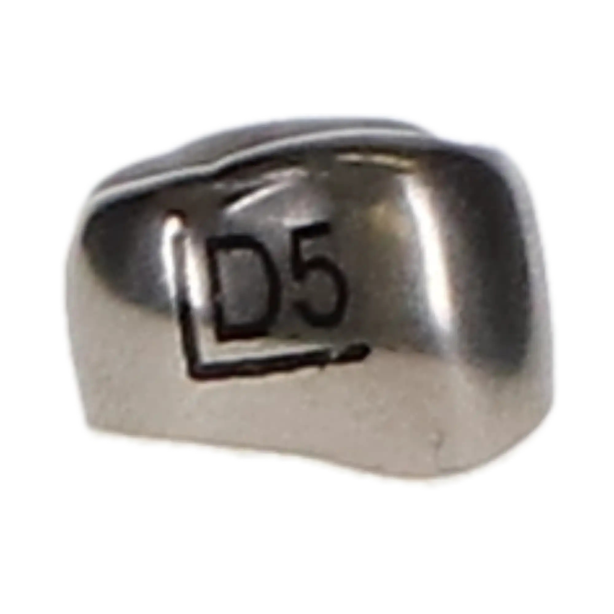 3M ESPE Stainless Steel Primary Molar Crown, First Primary Molar, Upper Left, Size 5, DUL5, 5/Box thumbnail 7