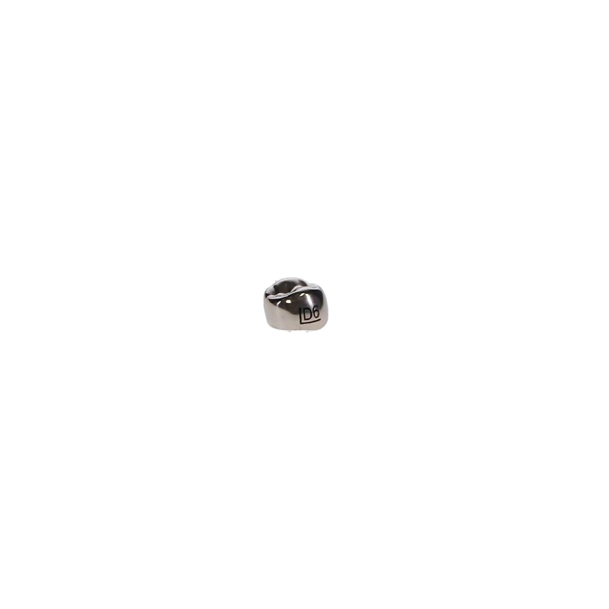 3M ESPE Stainless Steel Primary Molar Crown, First Primary Molar, Upper Left, Size DUL6, 5/Box, D-UL-6 thumbnail 3