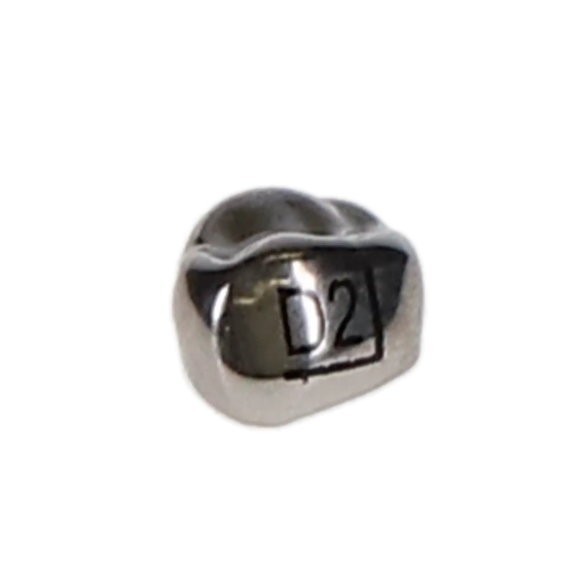 3M ESPE Stainless Steel Primary Molar Crown, DUR2, Upper Right First Primary Molar, Size 2, 5/Box, D-UR-2 thumbnail 3