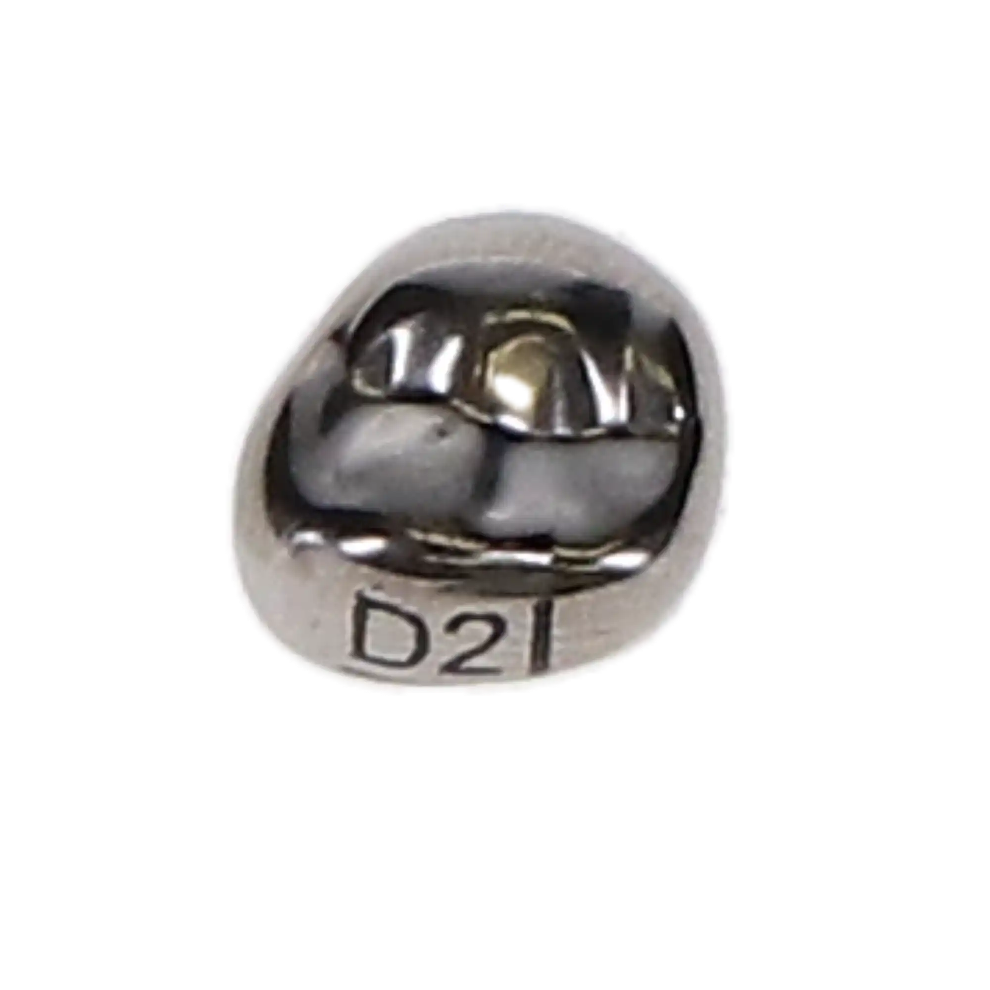 3M ESPE Stainless Steel Primary Molar Crown, DUR2, Upper Right First Primary Molar, Size 2, 5/Box, D-UR-2 thumbnail 5