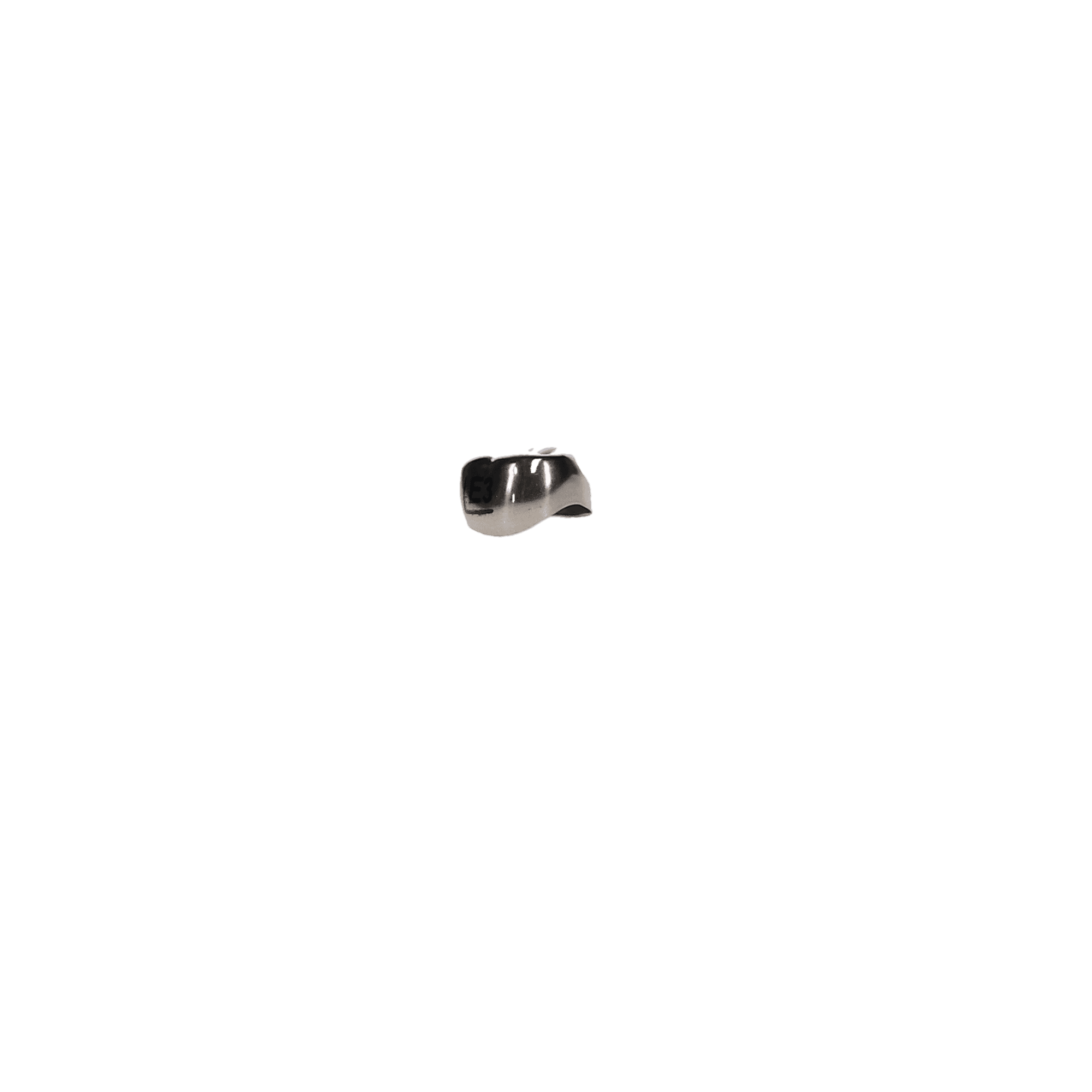 3M ESPE Stainless Steel Primary Molar Crown, EUL3, Upper Left Second Primary Molar, Size 3, 5/Box thumbnail 5