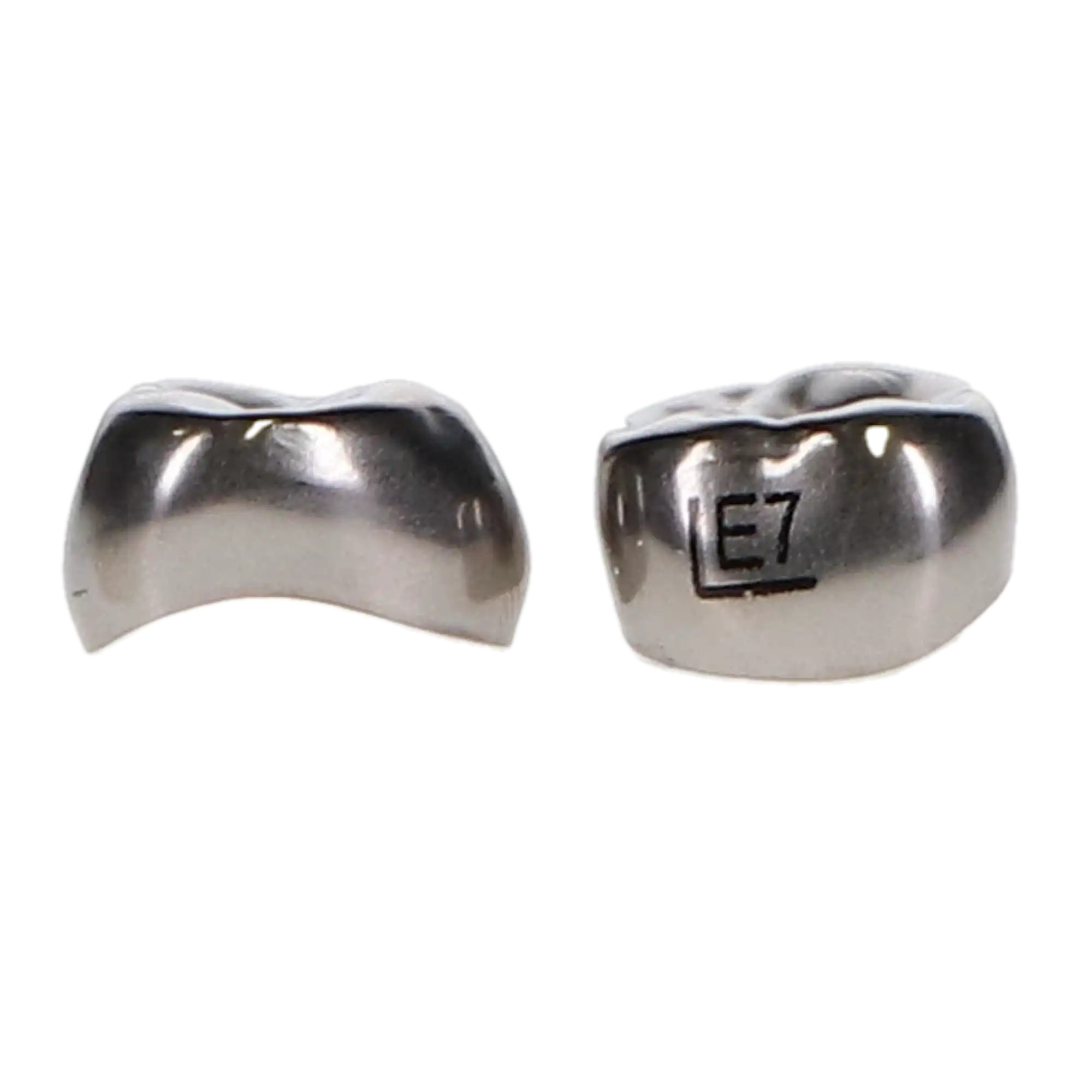 3M ESPE Stainless Steel Primary Molar Crown, Size EUL7, Upper Left Second Primary Molar, 5/Box, E-UL-7 thumbnail 2