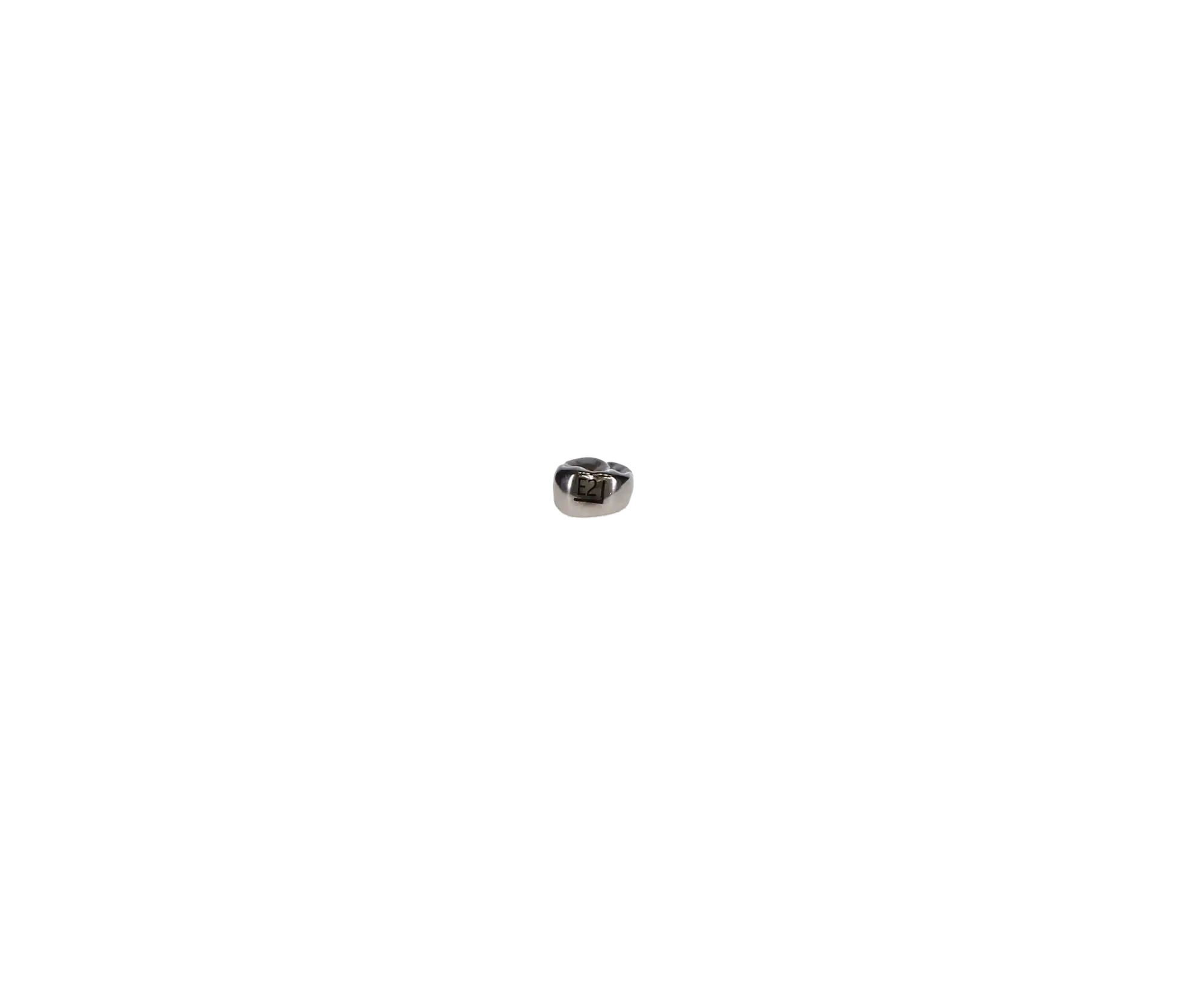 3M ESPE Stainless Steel Primary Molar Crown, EUR2, Upper Right Second Primary Molar, Size 2, 5/Box, E-UR-2 thumbnail 5