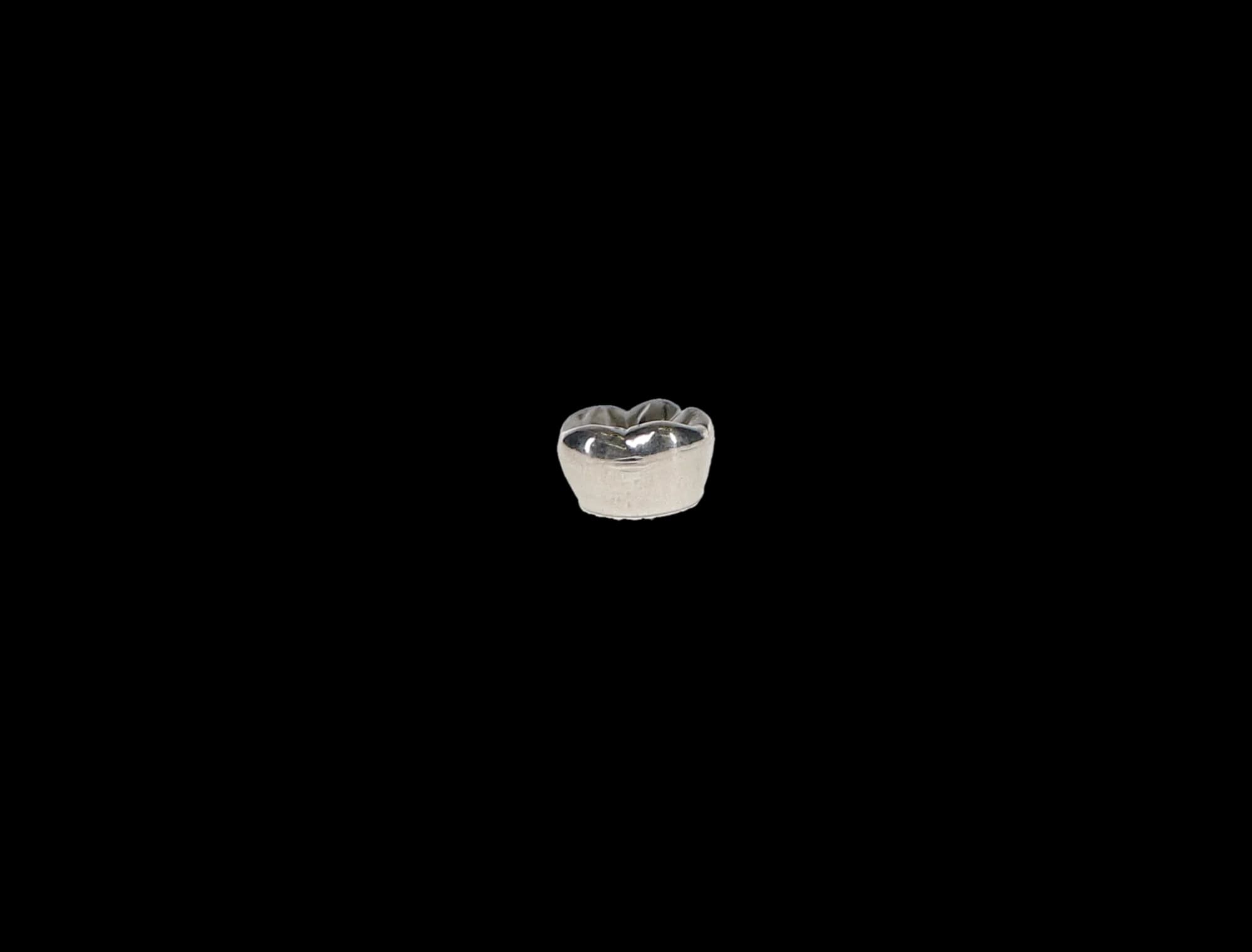 3M Iso-Form Temporary Tin-Silver Molar Crowns, Lower Right First Molar, Size L60, 5/Box, L60 - 3M Iso-Form Temporary Molar Crowns - Image 1
